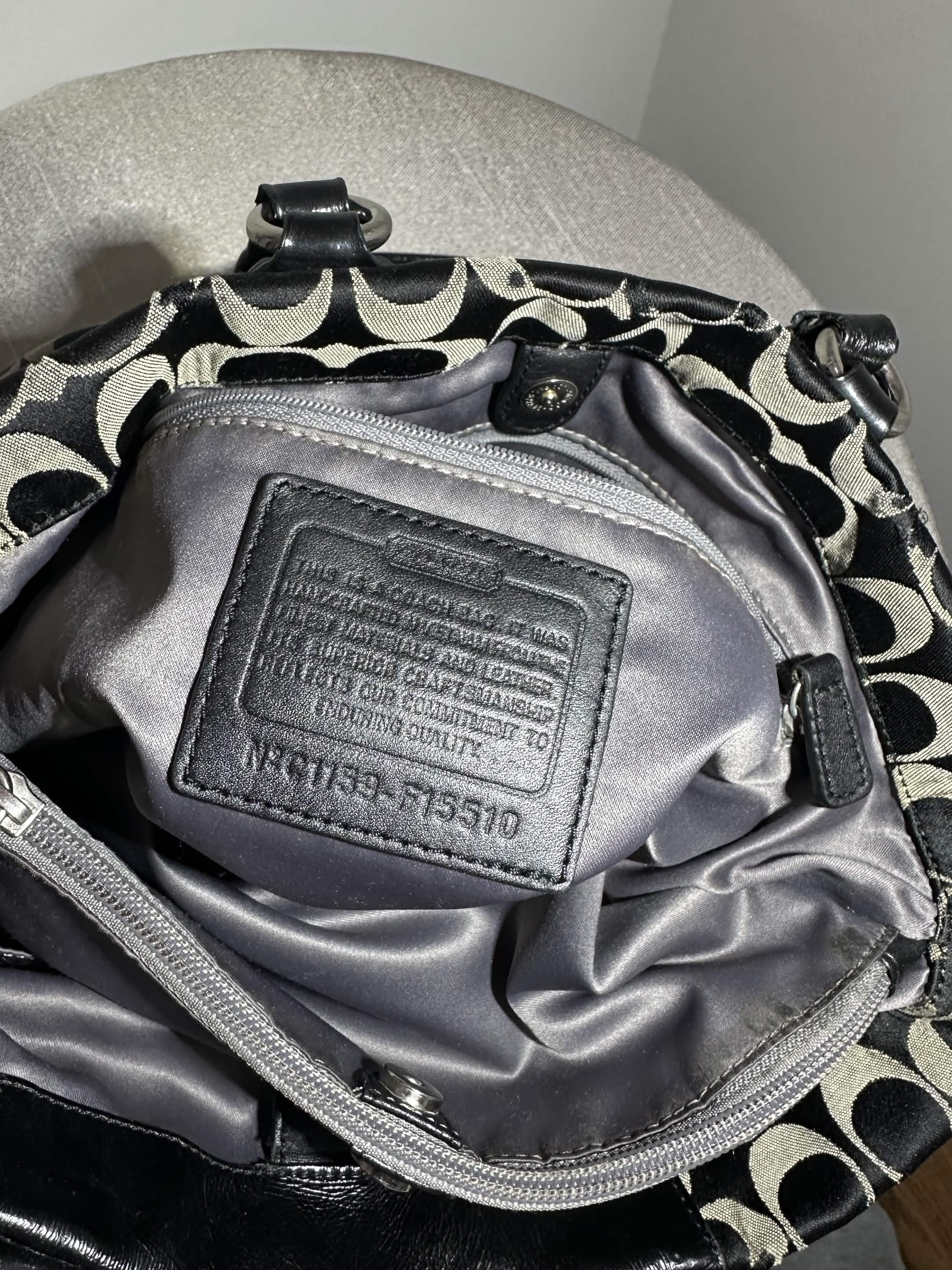 Coach Coach Ashley Signature Sateen Carryall Size ONE SIZE - 7 Thumbnail
