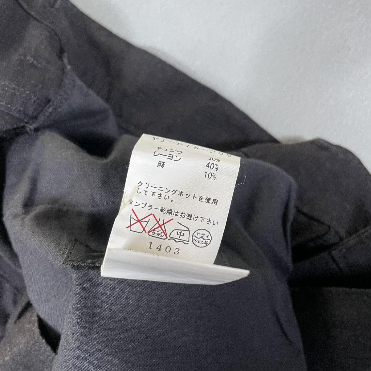 Y's Y’s -YOHJI YAMAMOTO CINCH BACK PANTS Size US 32 / EU 48 - 7 Thumbnail
