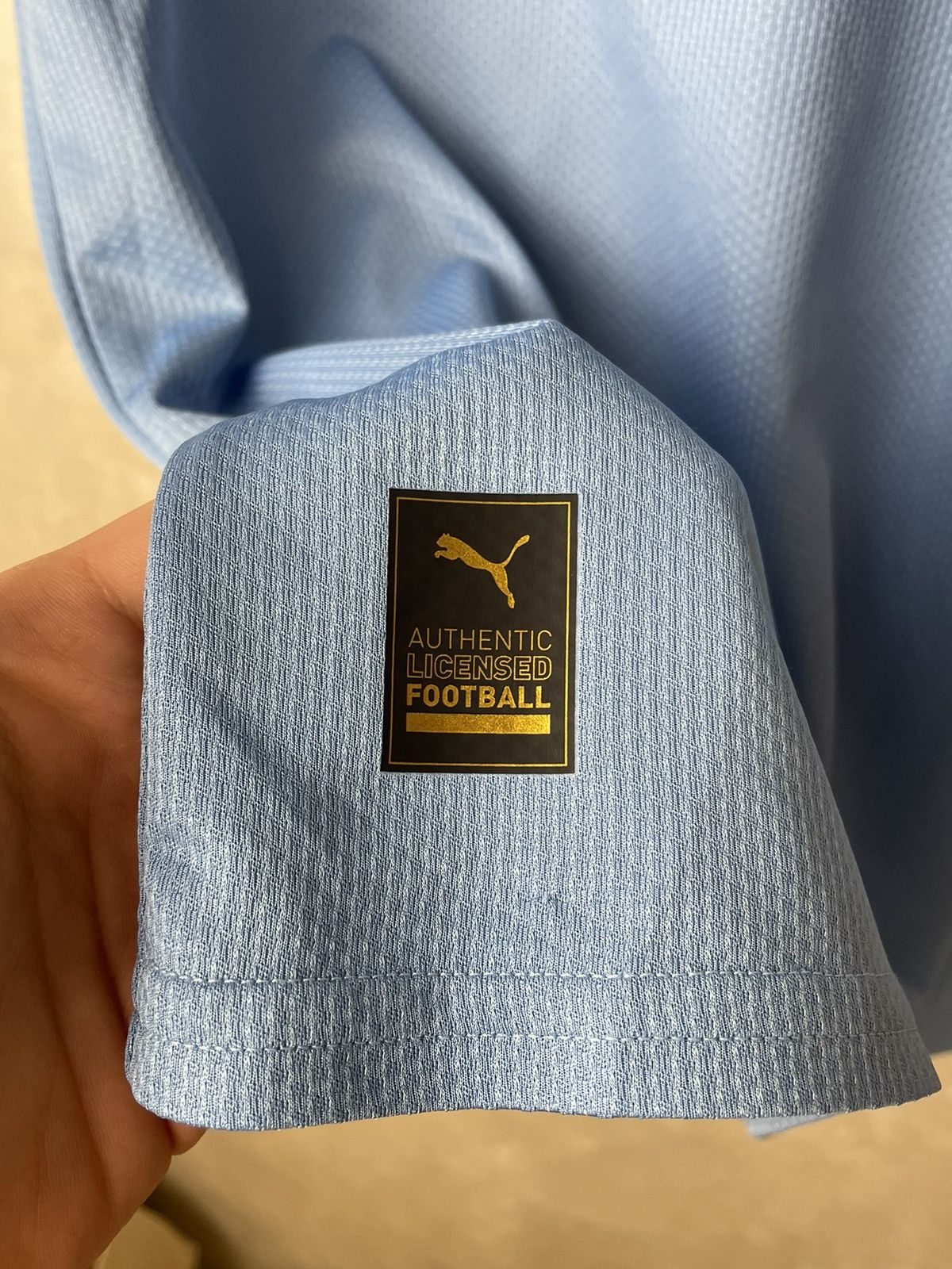 Puma Puma URUGUAY Player Issue 2022 World Cup Home Soccer Jersey Size US L / EU 52-54 / 3 - 4 Thumbnail