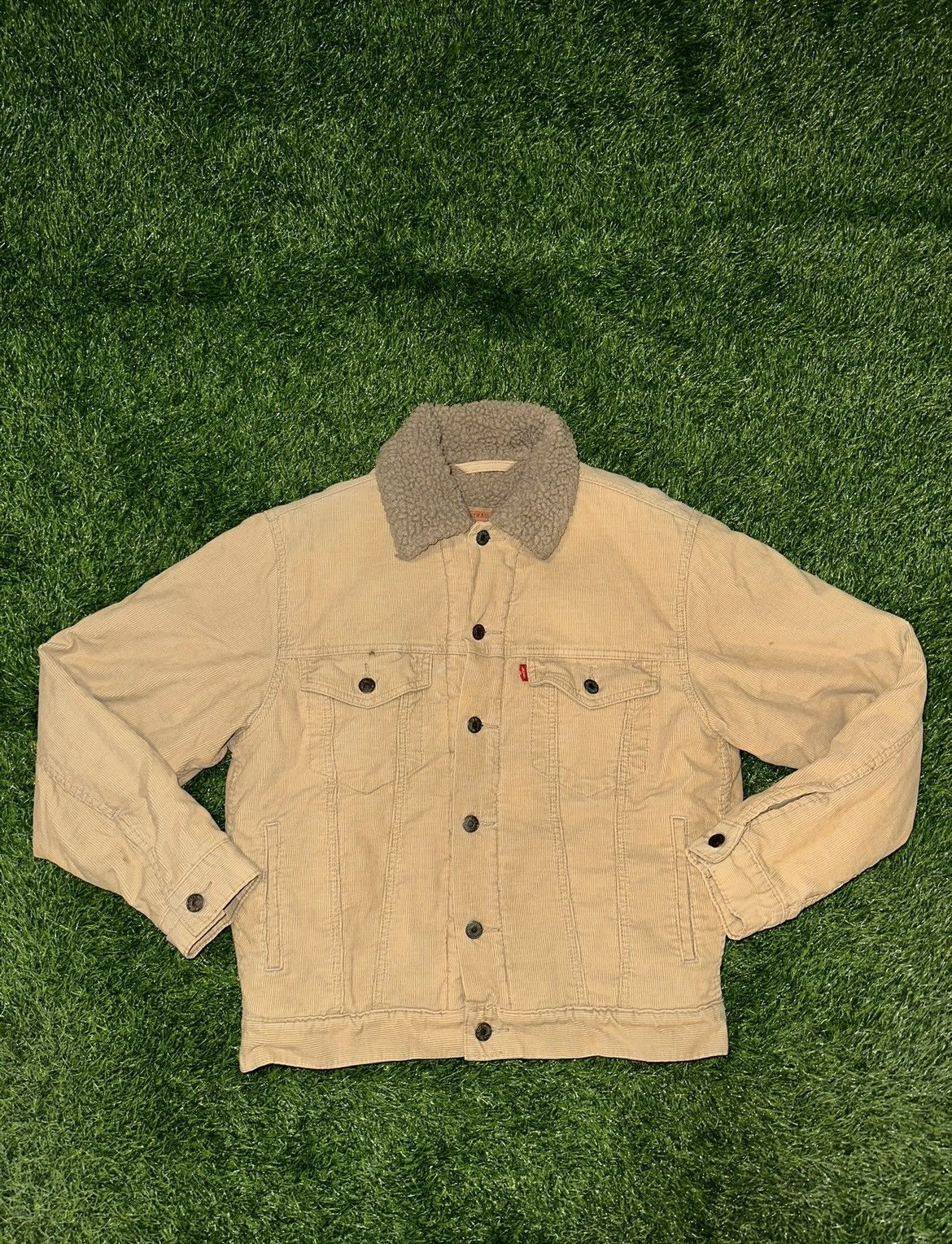 Levi's Levi Sherpa Corduroy Jacket Size Small Size US S / EU 44-46 / 1 - 1 Thumbnail