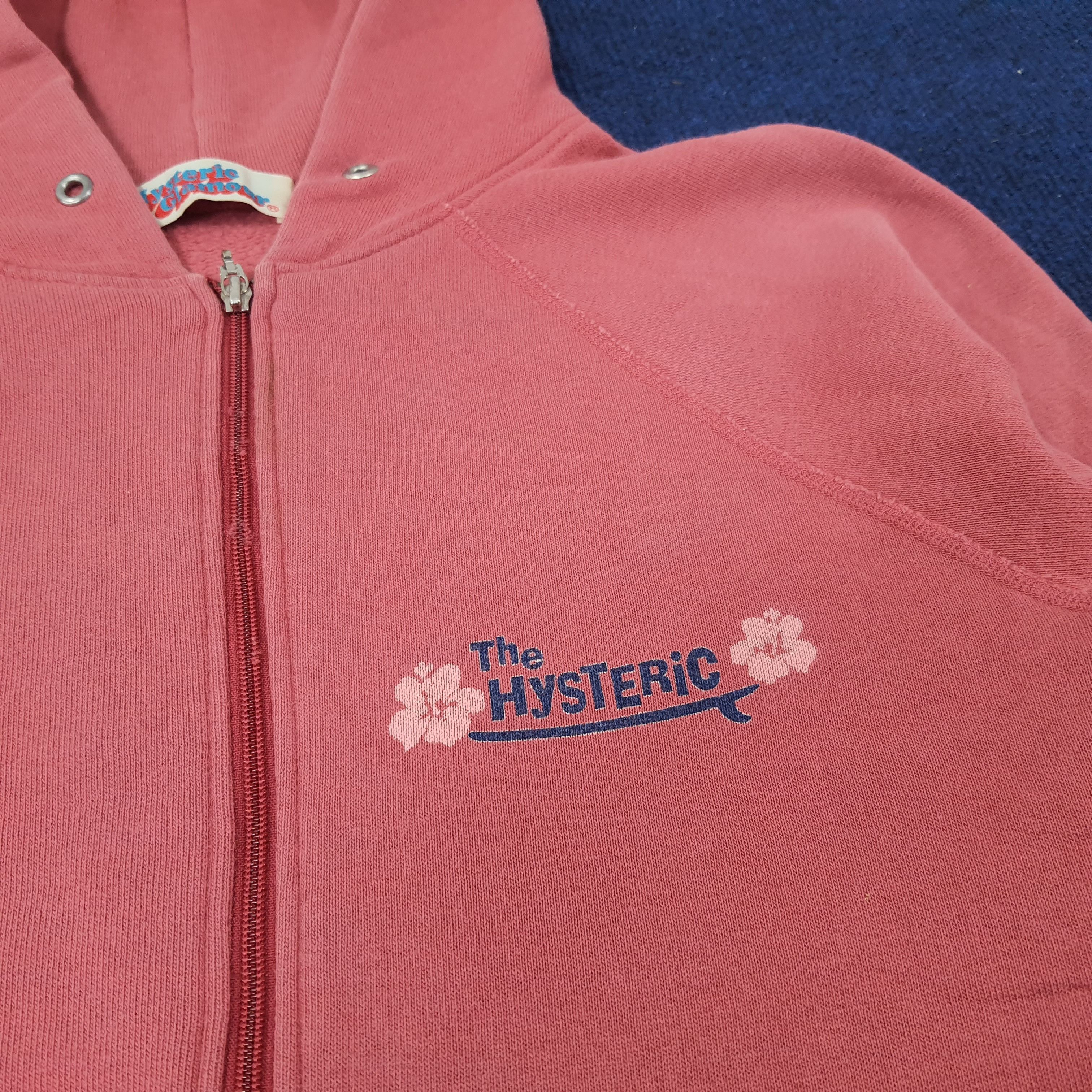 Hysteric Glamour × Japanese Brand × Vintage Vintage Hysteric Glamour Japan Brand Zipper Hoodie C220N7 Size US XS / EU 42 / 0 - 3 Thumbnail