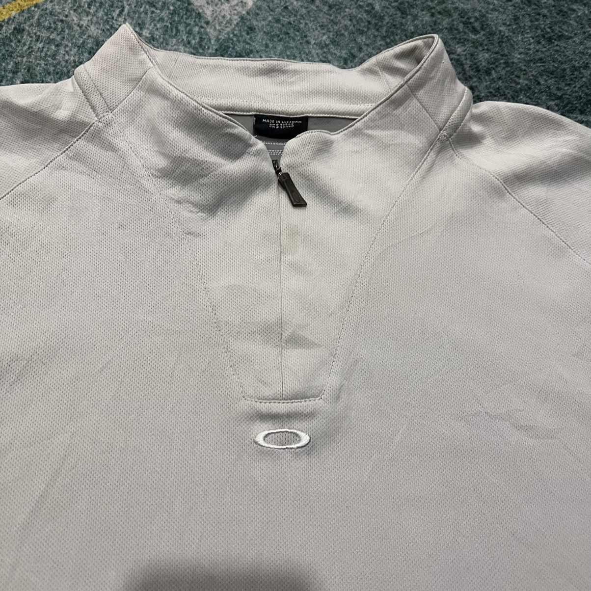 Oakley vintage oakley center halfzip jersey Size US XL / EU 56 / 4 - 2 Thumbnail