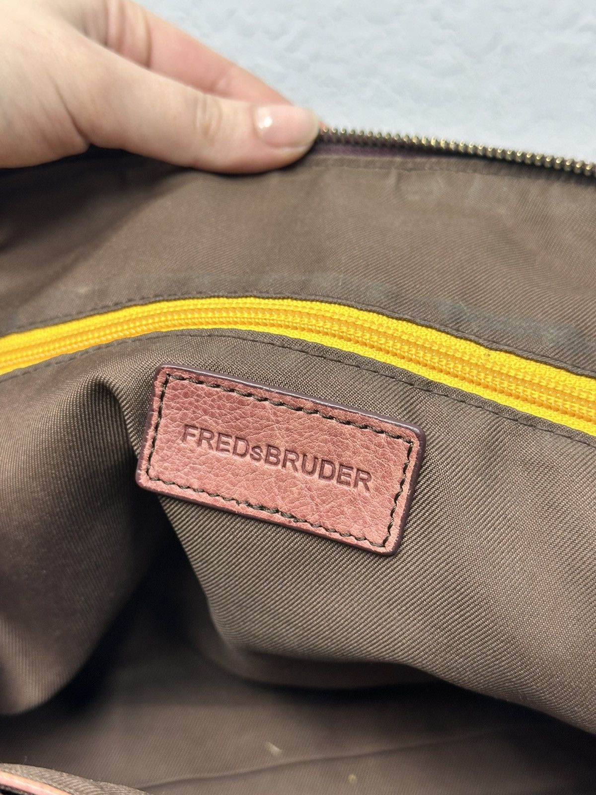 A.S.98 Vintage Japan Leather Bag Kapital Messenger Y2K Rare GOA Size ONE SIZE - 16 Thumbnail