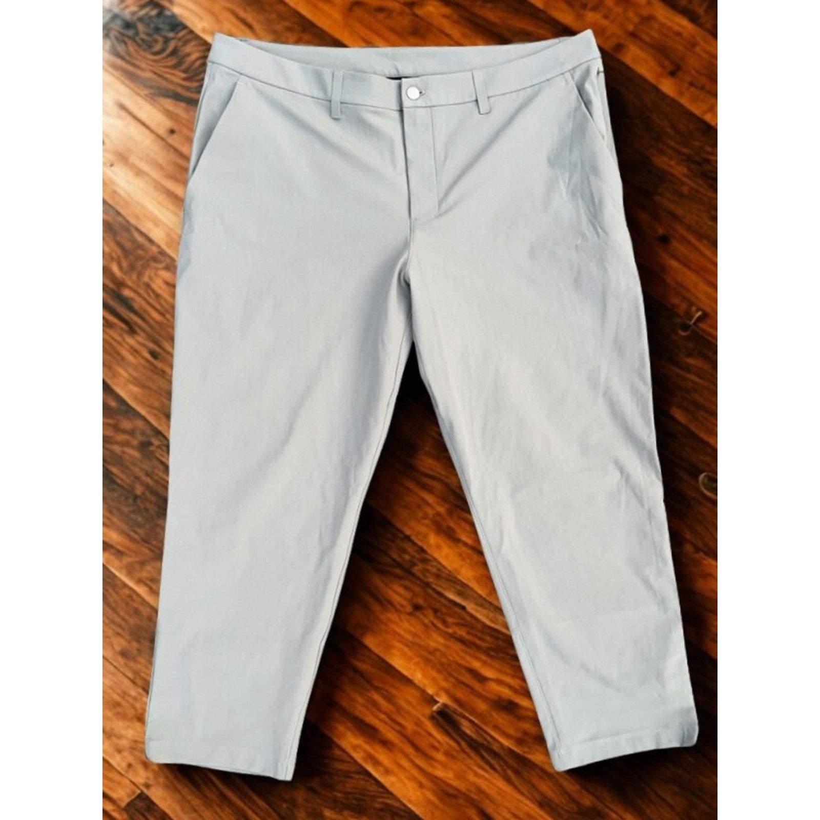 Lululemon Lululemon ABC Classic-Fit Trouser Warpstreme Silver Sz 38x26 Size US 38 / EU 54 - 10 Thumbnail