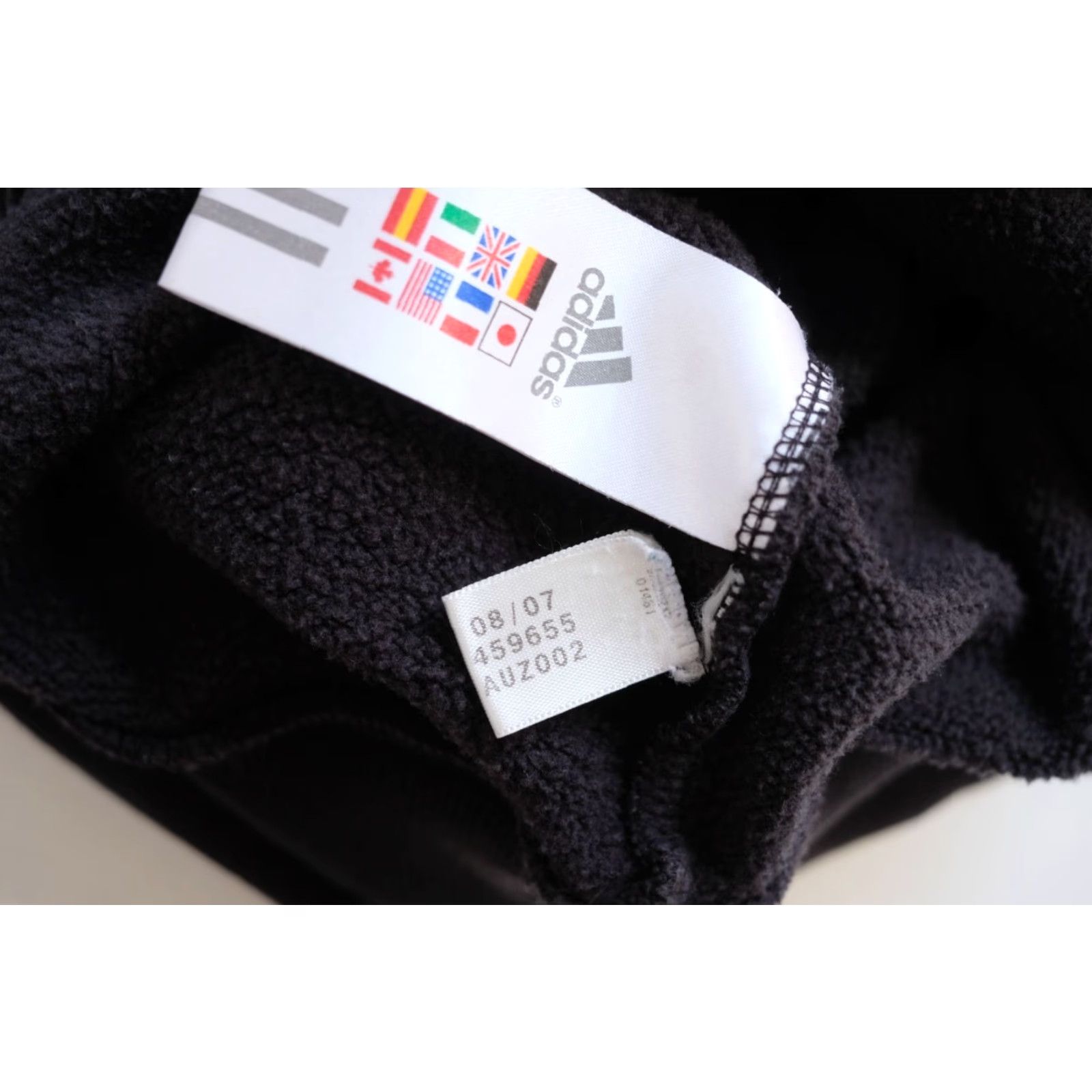 Adidas VINTAGE adidas VTG Y2K RETRO SPELL OUT ACTIVE BLACK SPELL OUT HOODIE SWEATSHIRT 2007 LG L Men Hoodie Size US L / EU 52-54 / 3 - 7 Thumbnail