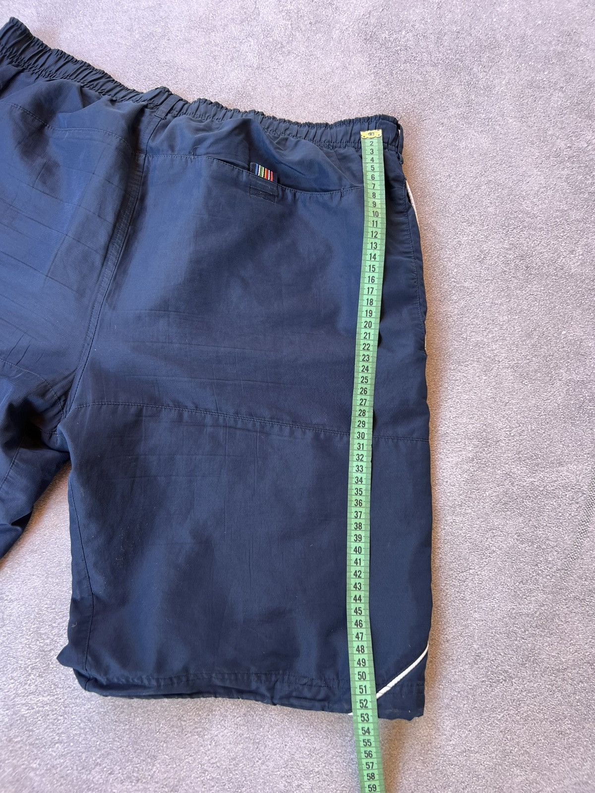 Nike 🔥 Vintage Nike Blue Y2K Nylon Shorts – Size M/L Size US 32 / EU 48 - 11 Thumbnail