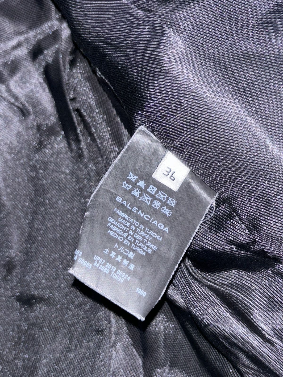 Balenciaga Balenciaga Distressed Leather Biker Jacket Size XS / US 0-2 / IT 36-38 - 9 Thumbnail