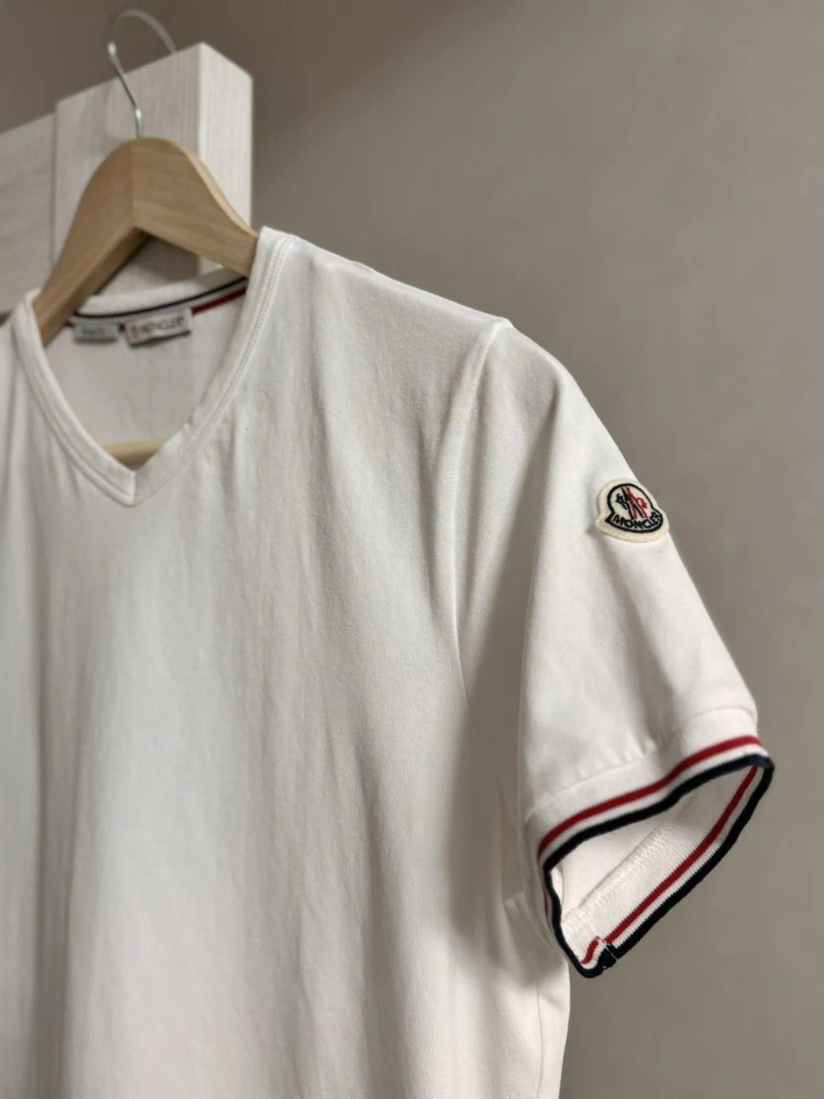 Moncler Moncler basic tee T-shirt logo vintage sleeve Size S Size US S / EU 44-46 / 1 - 6 Thumbnail