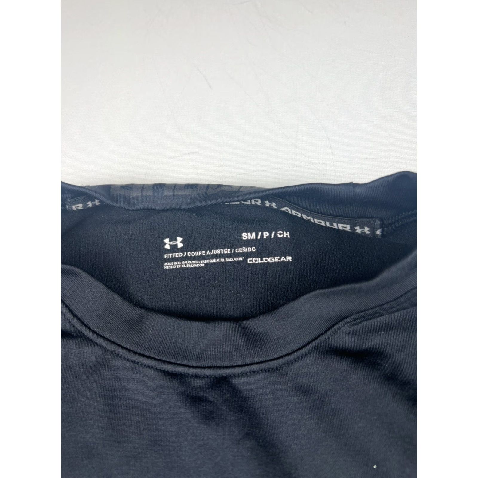 Under Armour Under Armour Shirt Men Small Black Long Sleeve T-Shirt Crew Neck Athletic Regular Size US S / EU 44-46 / 1 - 2 Thumbnail