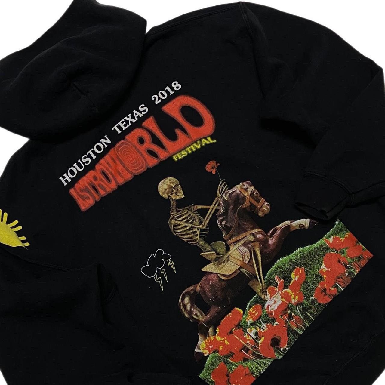 Masque Facial Travis Scott Astroworld 2018 - Or Multicolore - Taille Unique - 100% Authentique Et Expédition Rapide