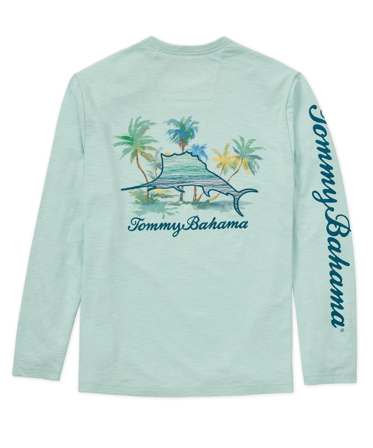 Tommy Bahama Marlin Mirage Lux Long Sleeve T-Shirt 2XLT