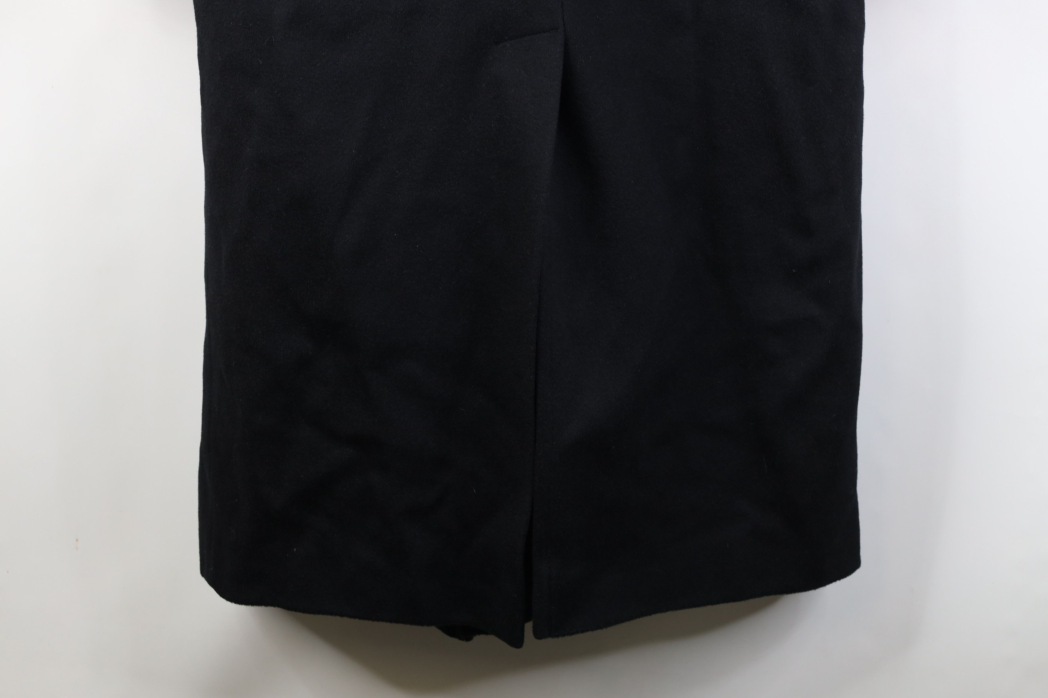 Vintage Vintage 90s Streetwear Trim Heavy Wool Overcoat Jacket USA Size XL / US 12-14 / IT 48-50 - 16 Thumbnail