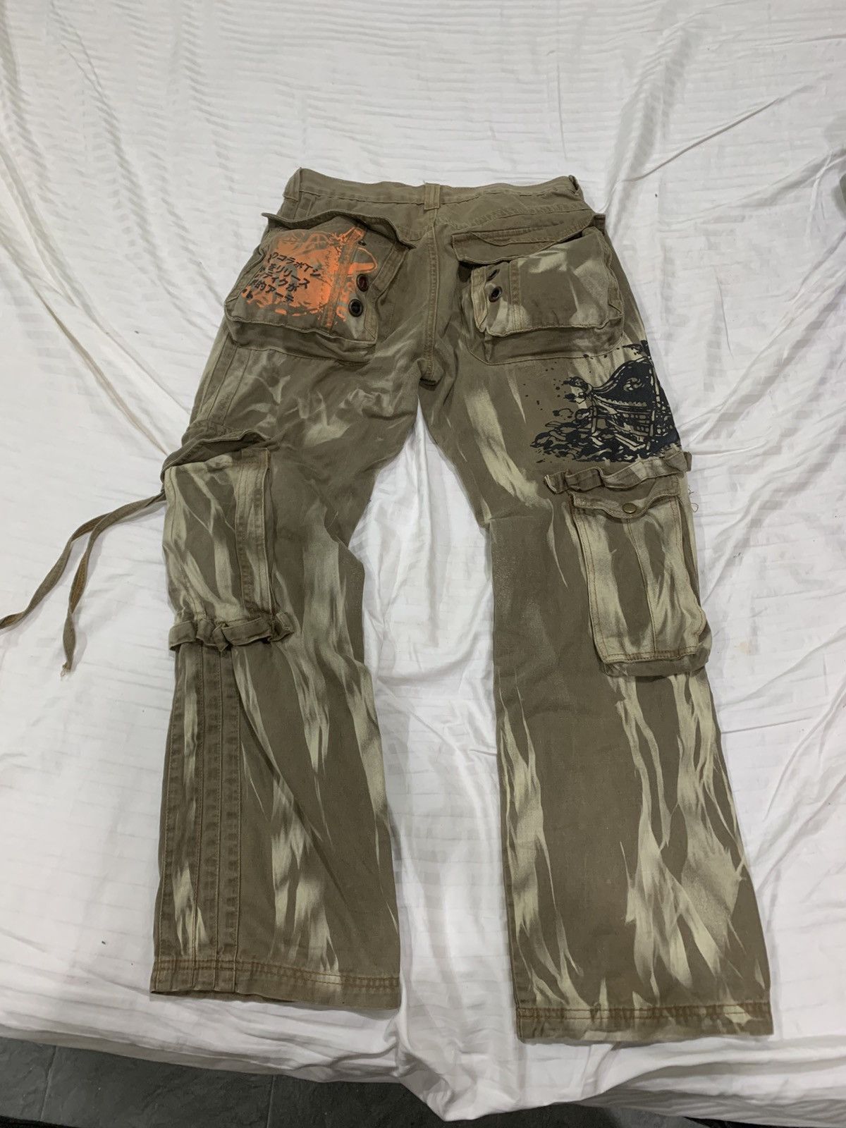 Japanese Brand Multipocket Techno Cargo Pants Size US 32 / EU 48 - 3 Thumbnail