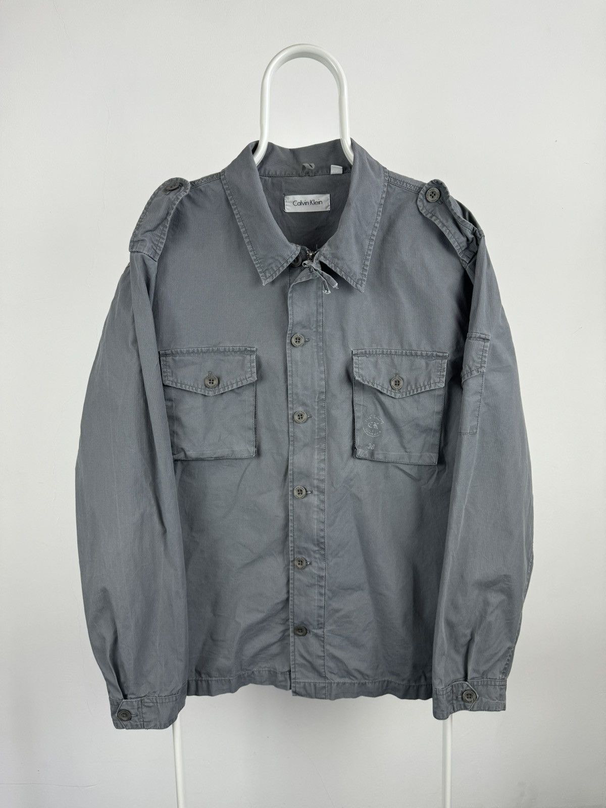 Calvin Klein Vintage Vintage Calvin Klein Military Style Coach Jacket Grailed