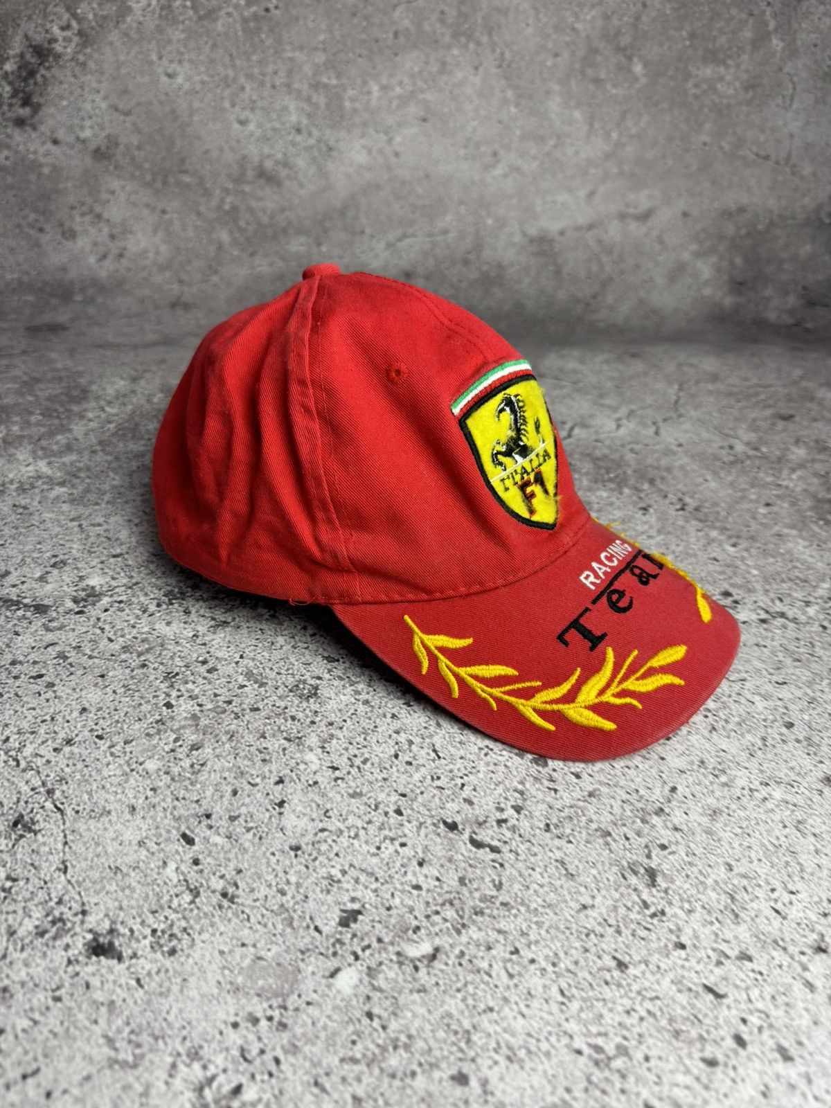 Ferrari × Vintage Ferrari Racing F1 Team Cap Hat Vintage Size ONE SIZE - 4 Thumbnail