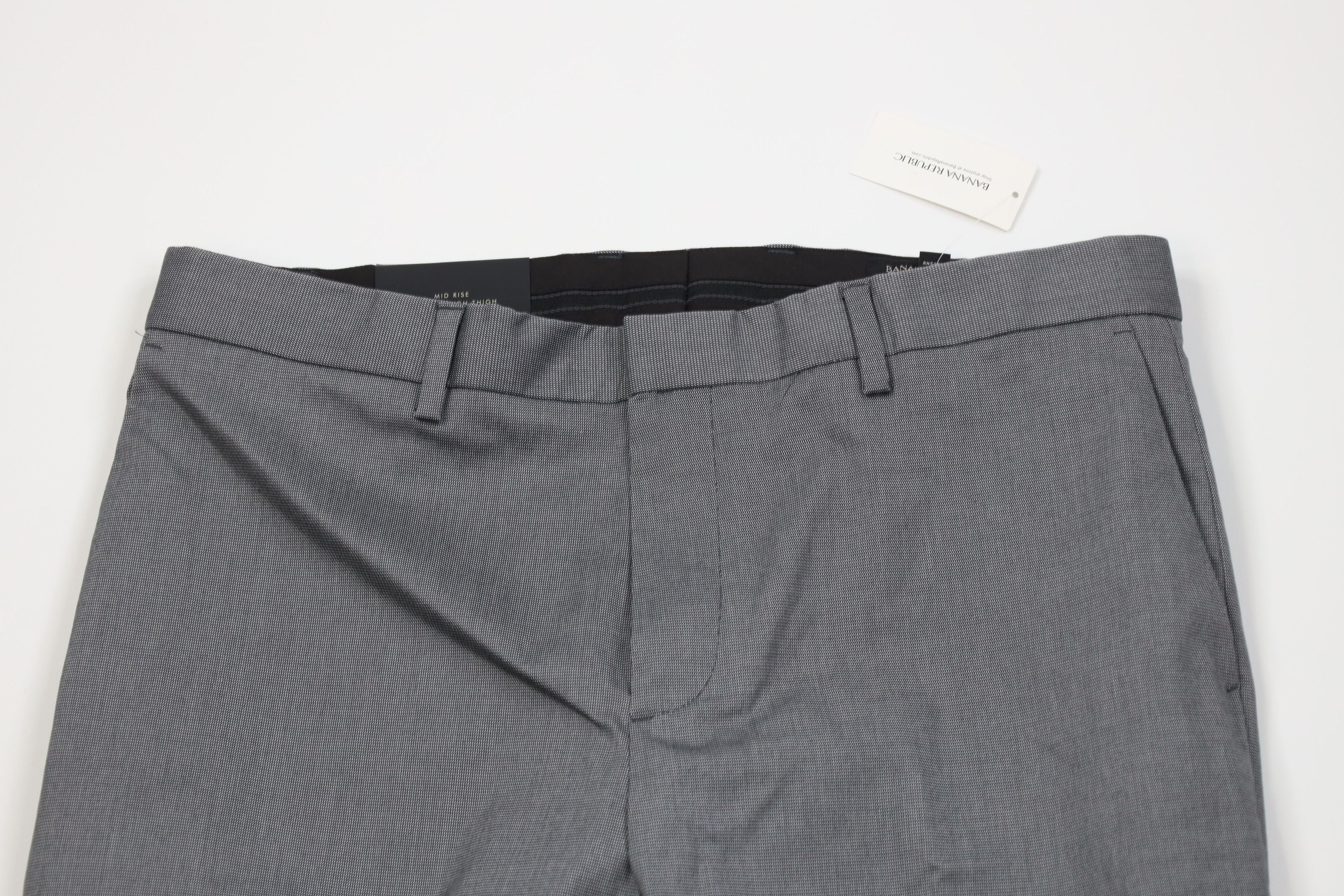 Banana Republic New Banana Republic Stretch Straight Leg Chino Pants Gray Size US 34 / EU 50 - 2 Thumbnail