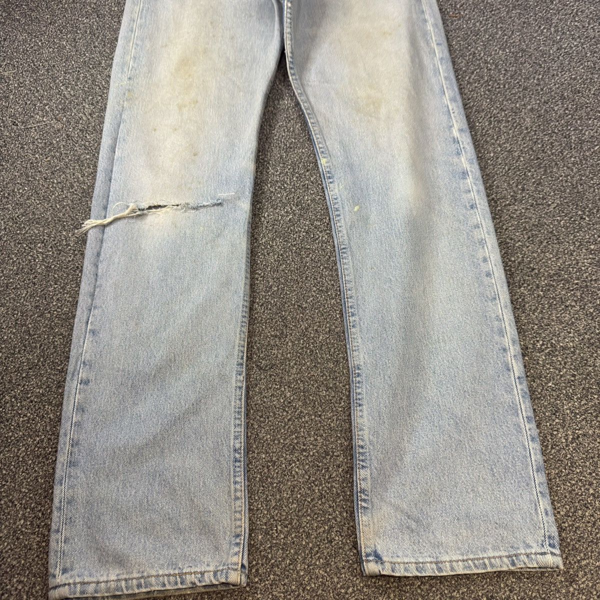 Levi's Vintage Clothing Vintage 1998 Levis 501 Aging Faded Dirty Denim Made in USA Size US 32 / EU 48 - 5 Thumbnail