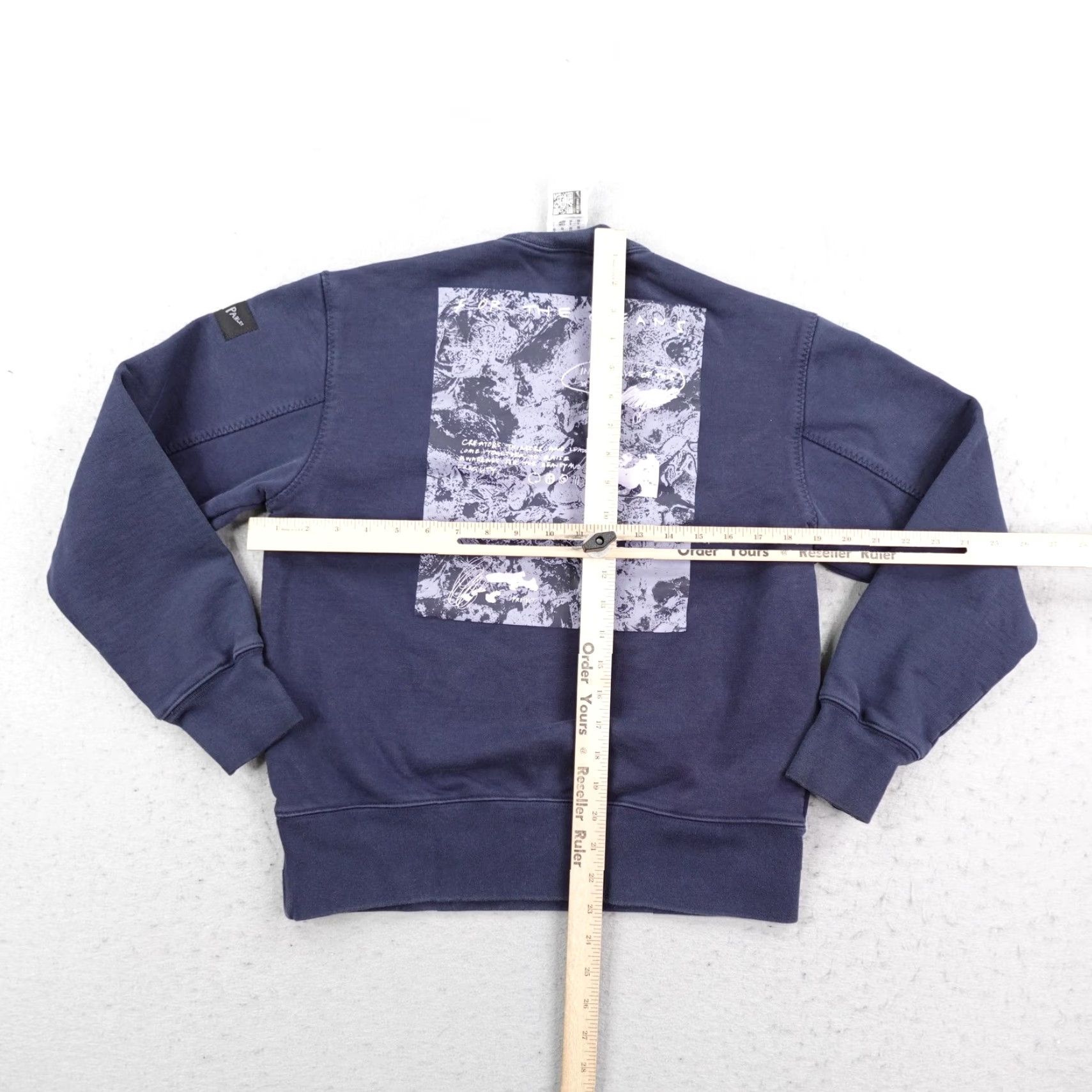 Adidas Adidas x Parley Sweatshirt Mens XS Blue Crewneck Pullover Sweater Organic Cotton Size US XS / EU 42 / 0 - 7 Thumbnail