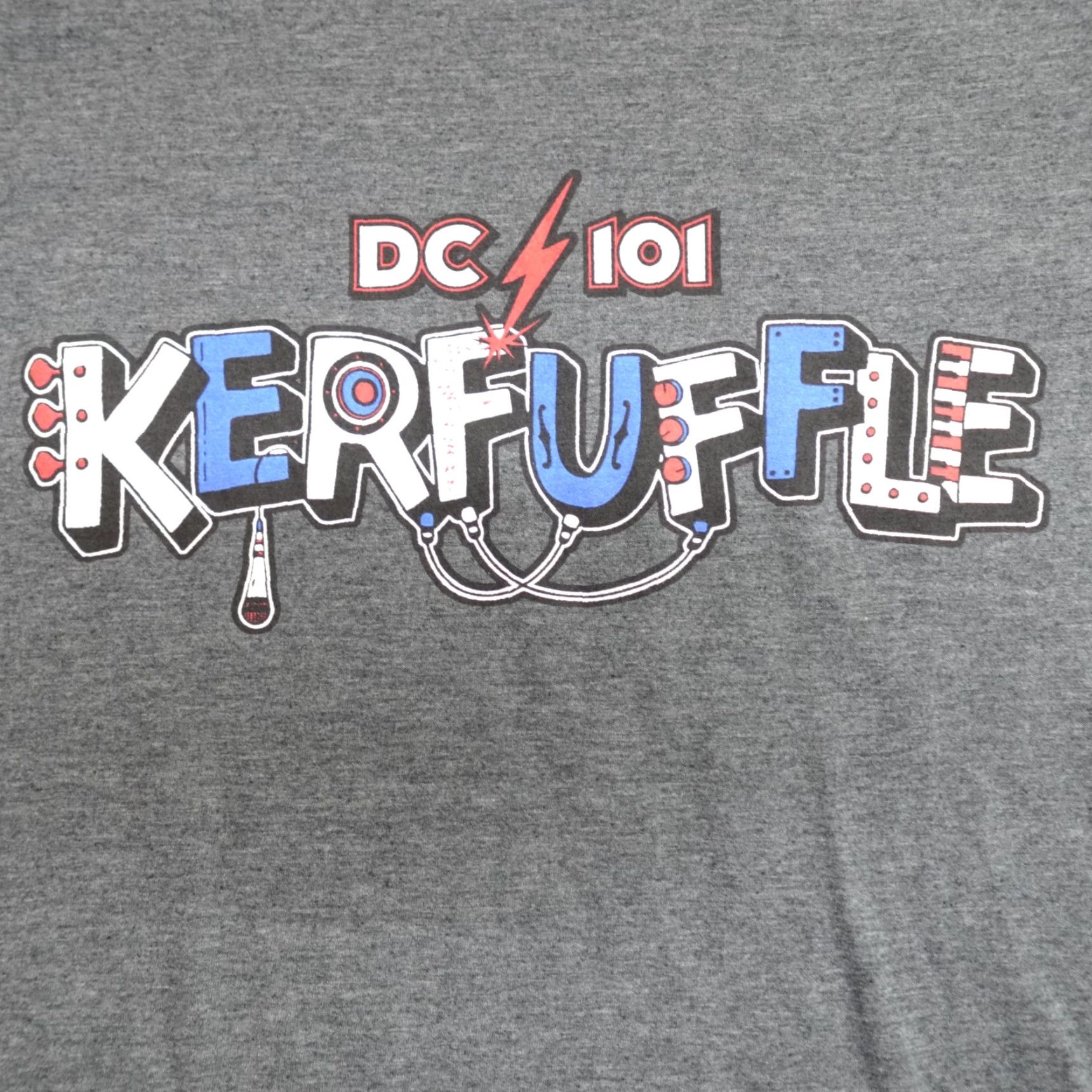 Vintage DC Kerfuffle Womens Shirt L Gray Violent Femmes Silversun Pickups Cold War Shirt Womens Gray L 90s Theme USA Size L / US 10 / IT 46 - 4 Thumbnail