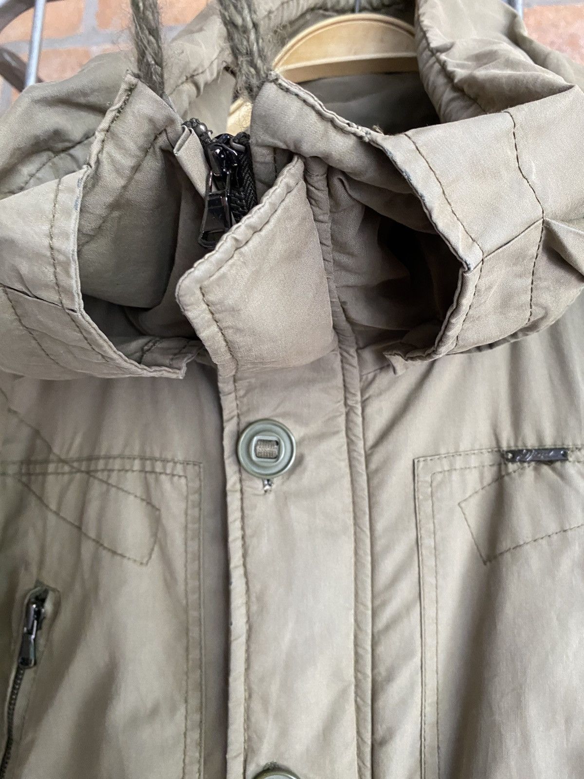Diesel Diesel Khaki Parka Coat Size US S / EU 44-46 / 1 - 9 Thumbnail