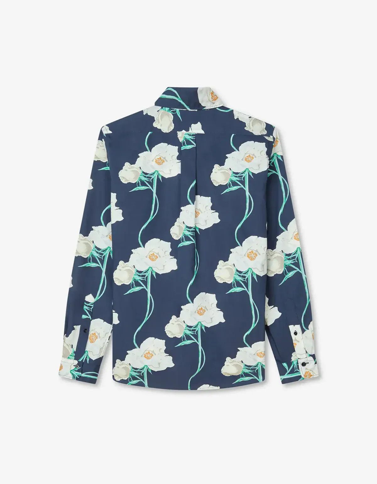 Kenzo Kenzo Archive Rose Blue Shirt SIZE 40 Size US L / EU 52-54 / 3 - 3 Thumbnail