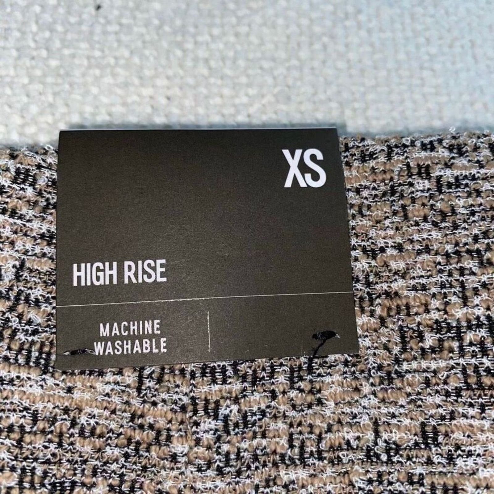 Express Express Tweed Neutral High Rise Skirt | Sz XS, NWT Size 25" / US 0 / IT 36 - 4 Thumbnail
