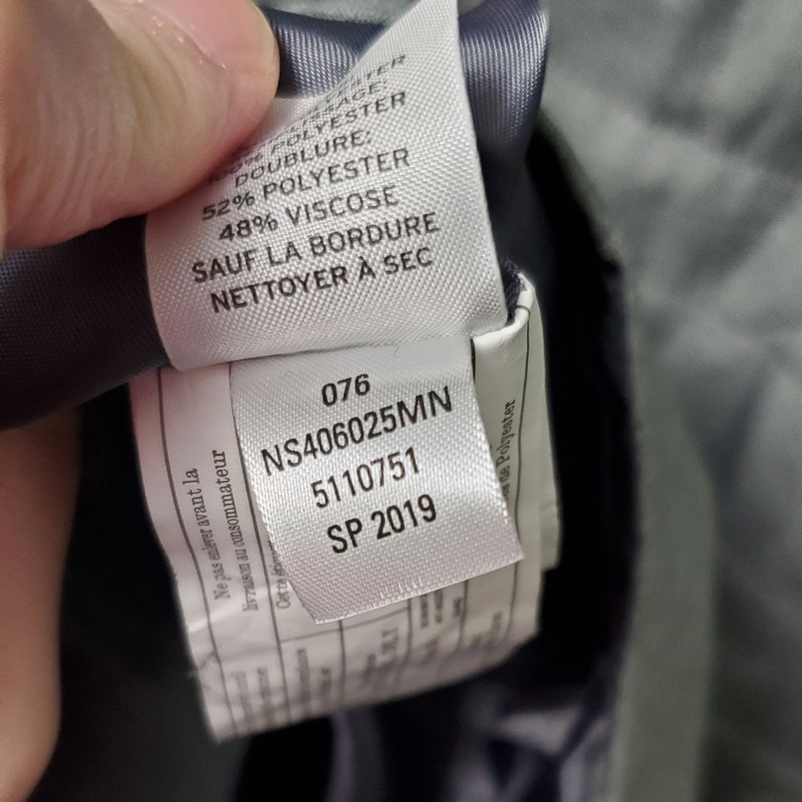 Nordstrom Nordstrom Signature Men's Grey Vapor Heather Zip-Up Vest Size US M / EU 48-50 / 2 - 10 Thumbnail