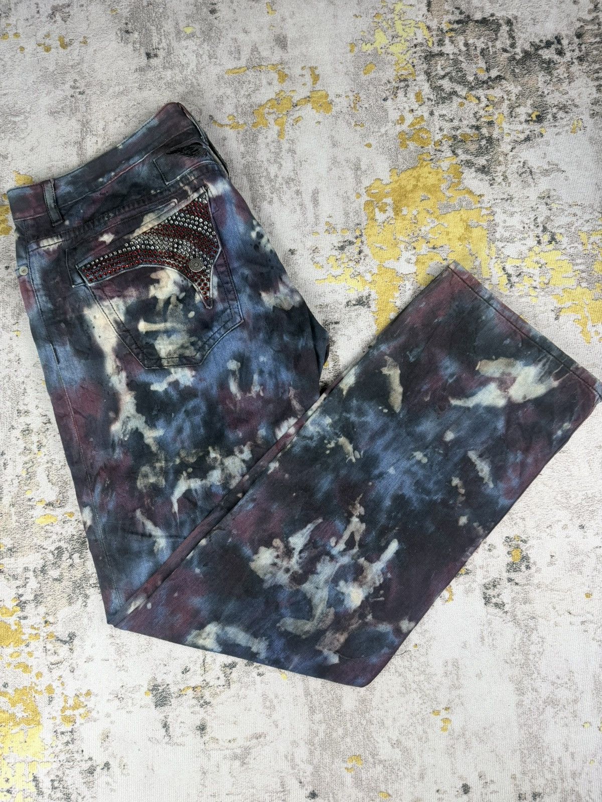 Robins Jeans Rare Robins Jean Acid Wash Jeans Size US 42 / EU 58 - 7 Thumbnail