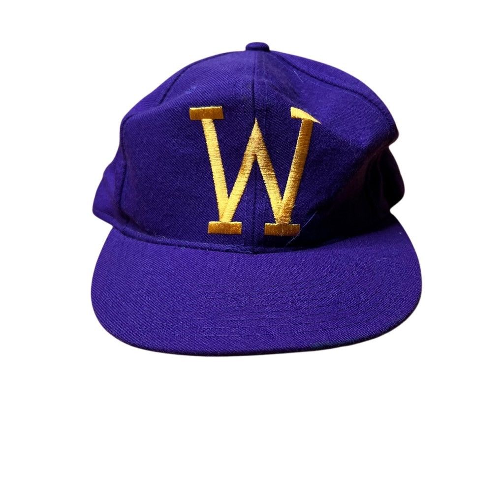 New Era × Vintage American Vintage UW Huskies New Era Fitted Trucker Hat 7 1/2 Size ONE SIZE - 1 Thumbnail