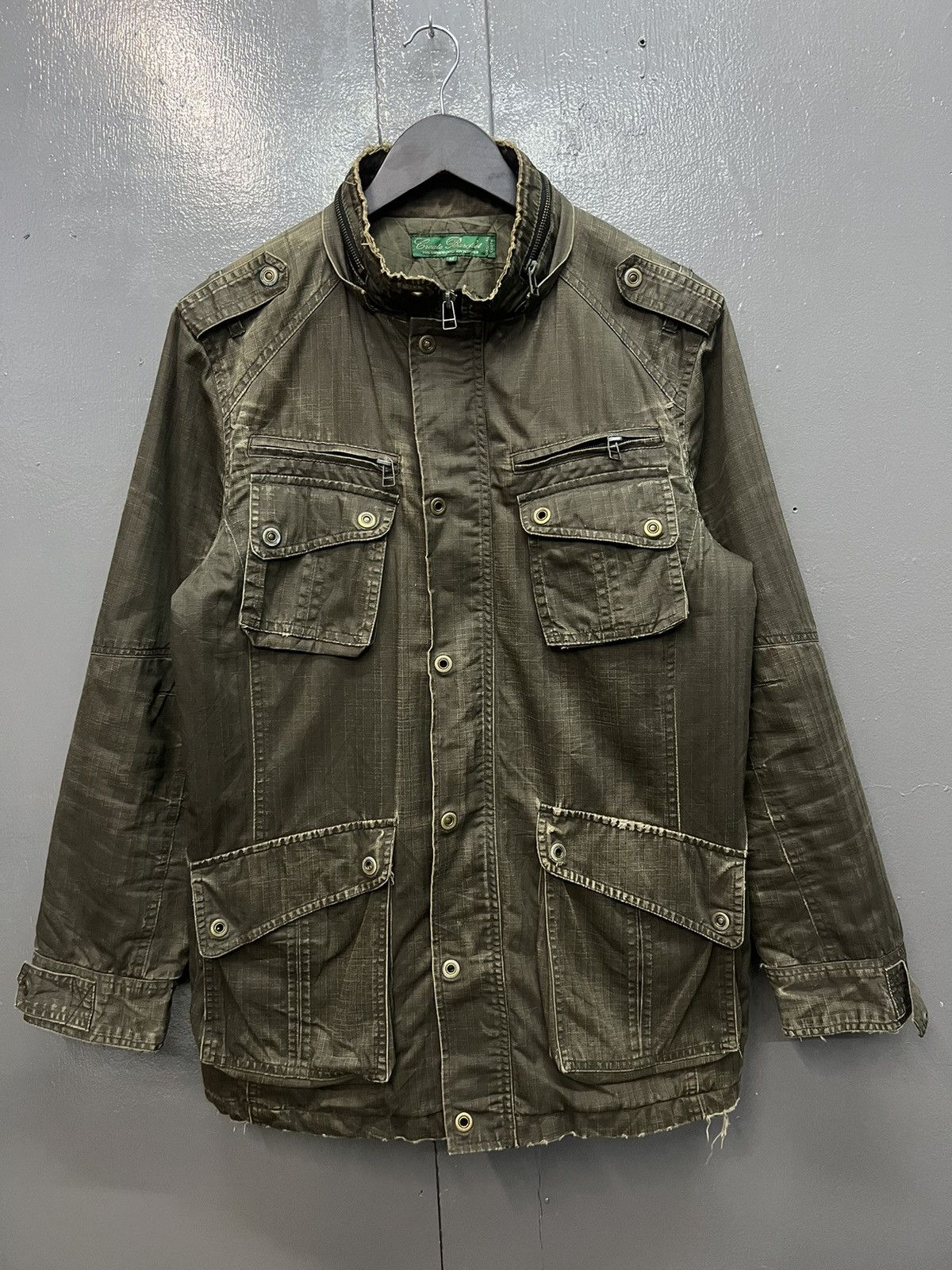 image of Create Barefoot Field Jacket in Green, Men's (Size Medium)