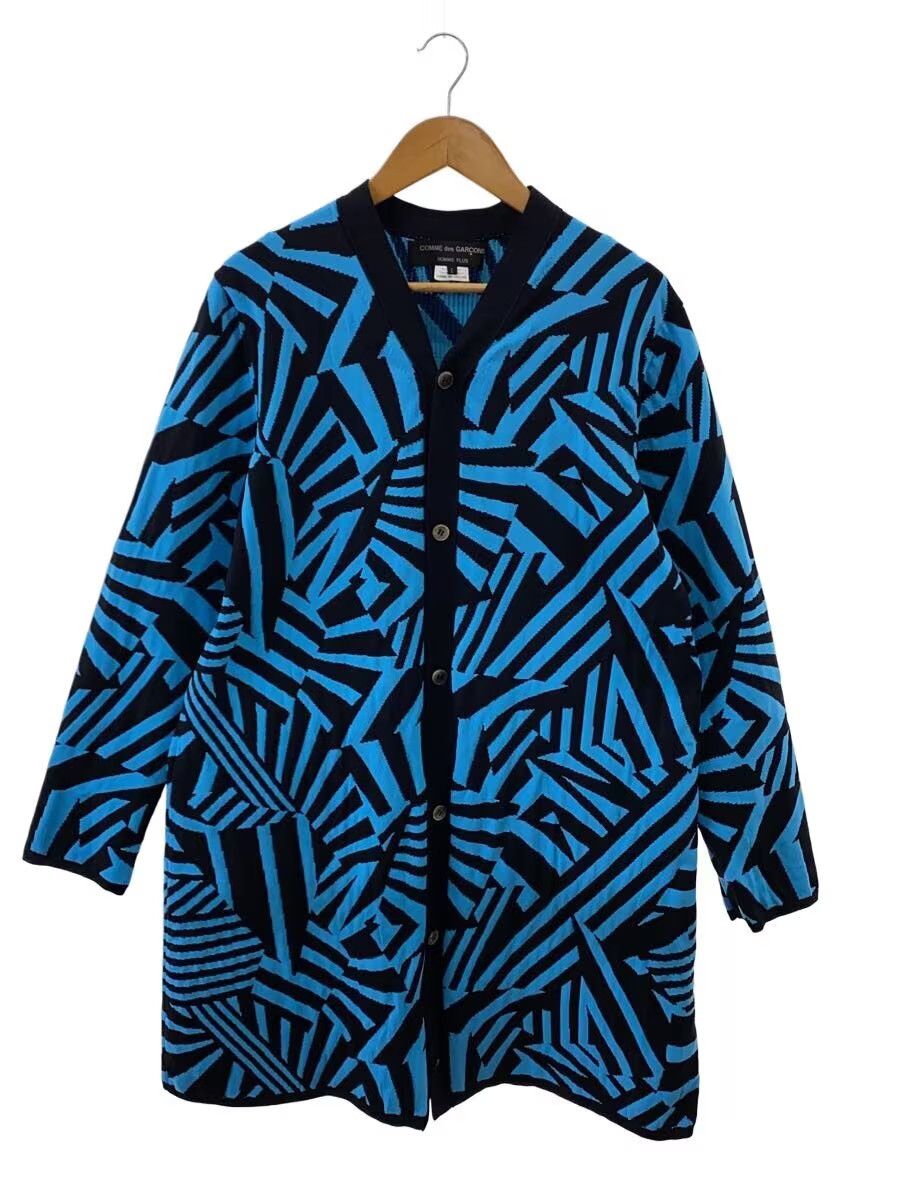 Comme des Garcons Homme Plus Striped Pattern Knit Cardigan Size US L / EU 52-54 / 3 - 1 Thumbnail