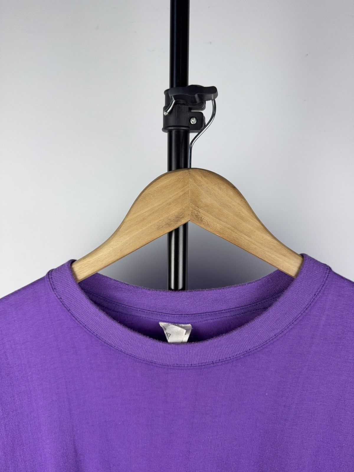 Japanese Brand × Vintage Vintage 80s Japanese Style Faded Blank Tee shirt Y2K rare Size US XL / EU 56 / 4 - 3 Thumbnail