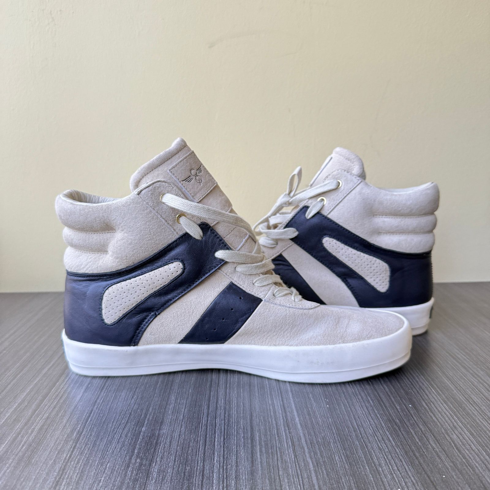 Creative Recreation CREATIVE RECREATION MORETTI TAN NAVY SUEDE FAUX LEATHER Size US 12 / EU 45 - 2 Thumbnail