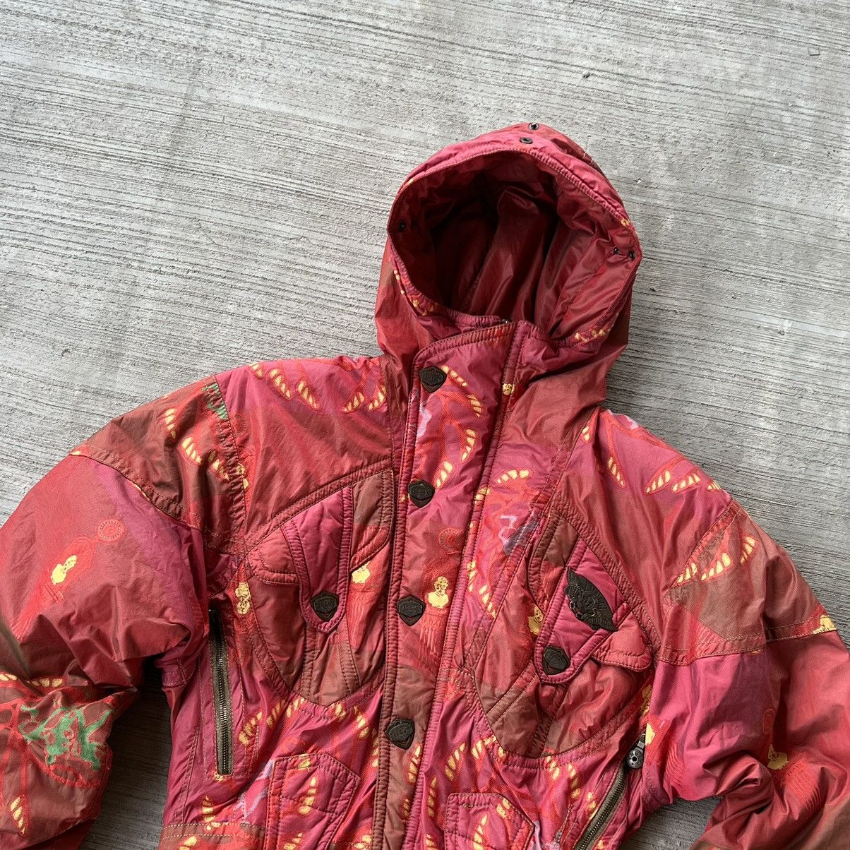 Vintage Emmegi Vintage Rare Red Jacket Size US S / EU 44-46 / 1 - 1 Thumbnail