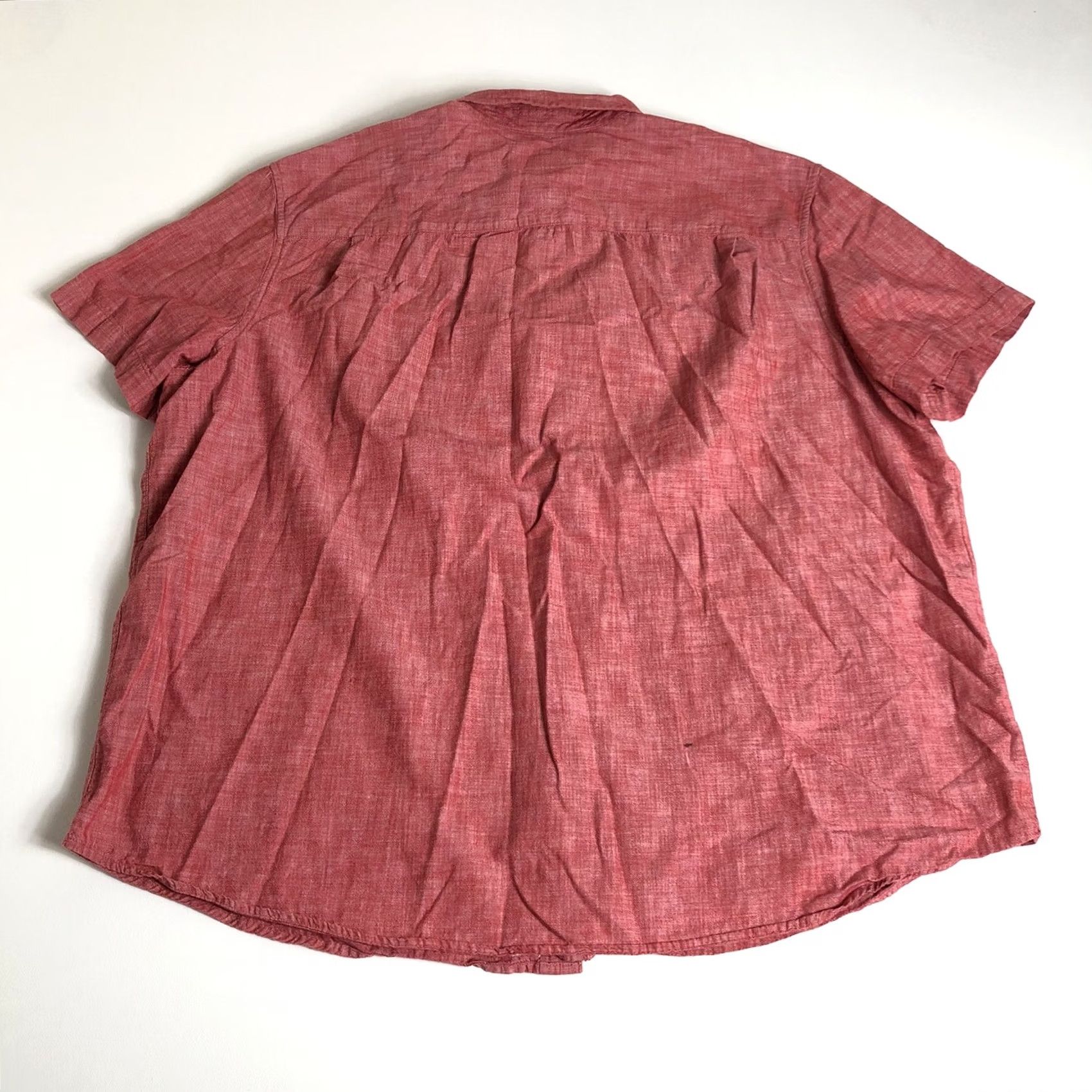 Vintage The Foundry Supply Co. Men's Shirt Red Short Sleeve Size 3XL N24 N25 Size US XXL / EU 58 / 5 - 2 Thumbnail
