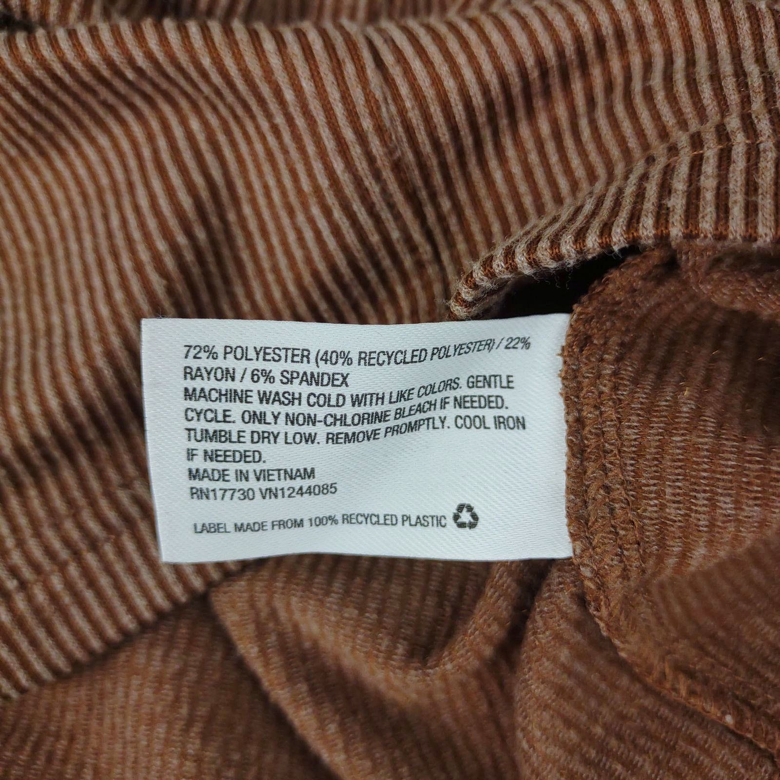Other COLSIE Ribbed Cropped Cardigan Top Brown Cozy Baggy Oversize Size XL / US 12-14 / IT 48-50 - 4 Thumbnail