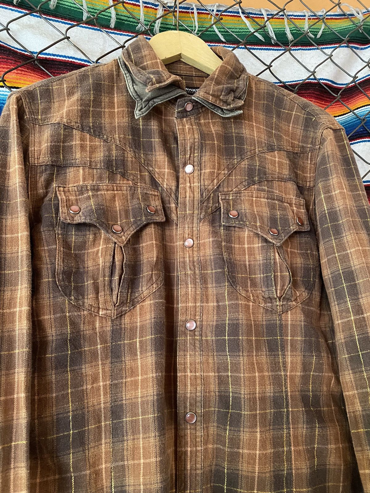 Japanese Brand × Nicole Club Hide aways nicole club flannel shirt Size US M / EU 48-50 / 2 - 2 Thumbnail