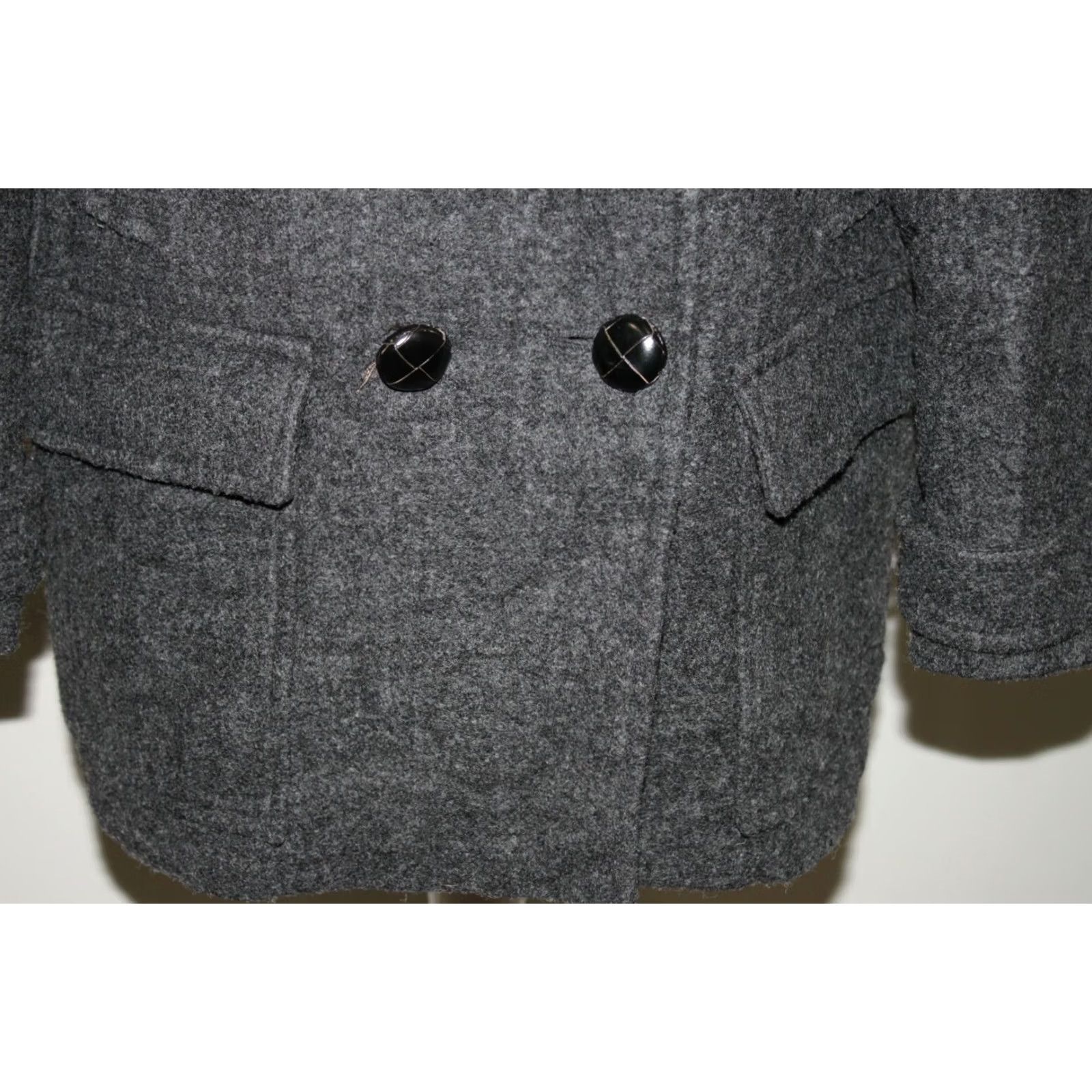 Vintage Isabel Marant Etoile Coat Womens Wool Blend Size 40 Grey Jacket Casual (Note: Reordered for clarity and search relevance) Size S / US 4 / IT 40 - 2 Thumbnail