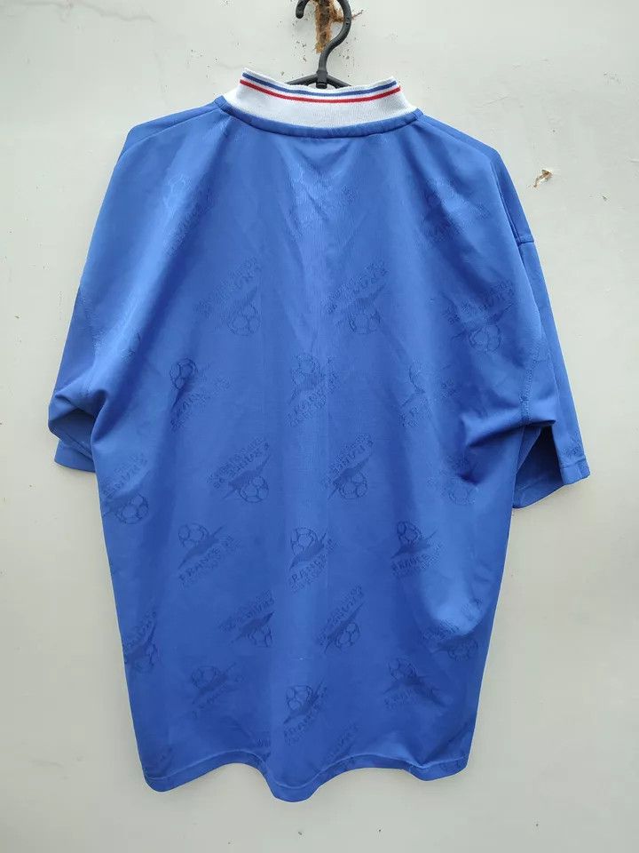 Vintage FRANCE 98 OFFICIAL LICENCED BLUE FOOTBALL SHIRT COUPE DU Size US XL / EU 56 / 4 - 7 Thumbnail