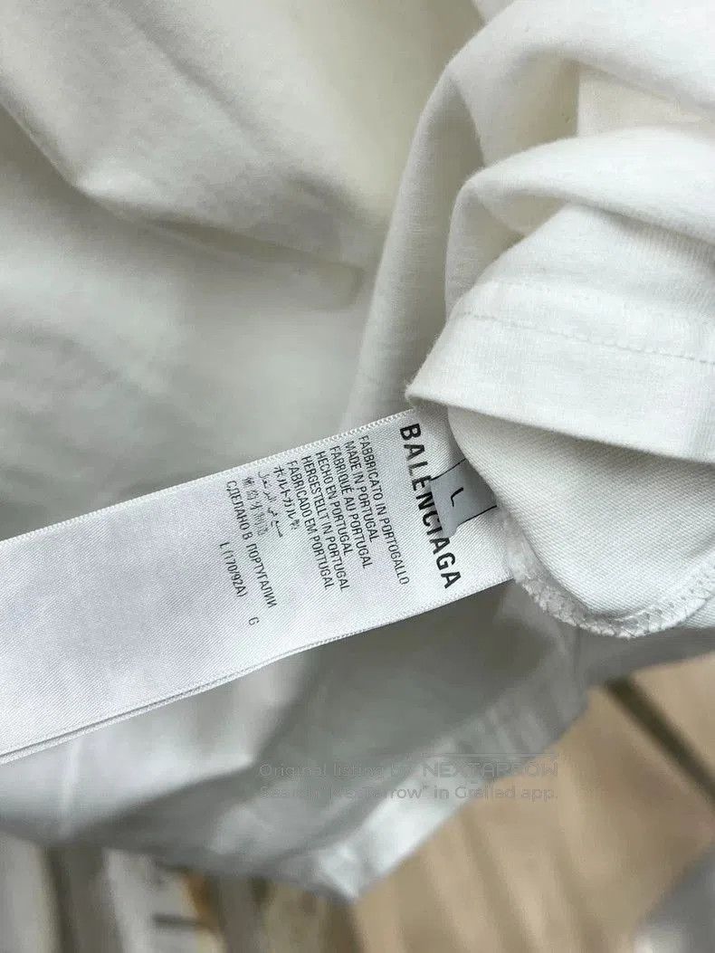 Other Balenciaga Embroidered Logo Short Sleeve Tee. Size US L / EU 52-54 / 3 - 5 Thumbnail