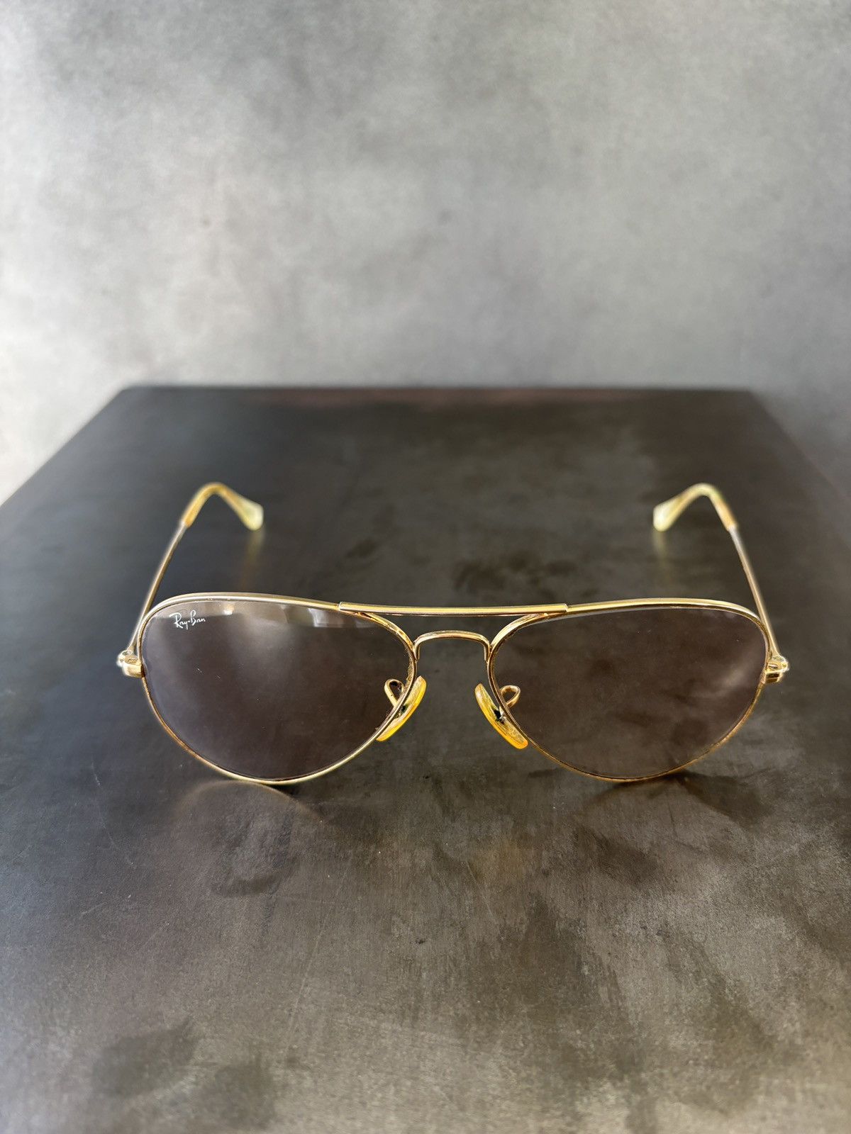 RayBan Vintage Ray-Ban Aviators Sunglasses Metal Y2K Tear Drop 00s Size ONE SIZE - 7 Thumbnail