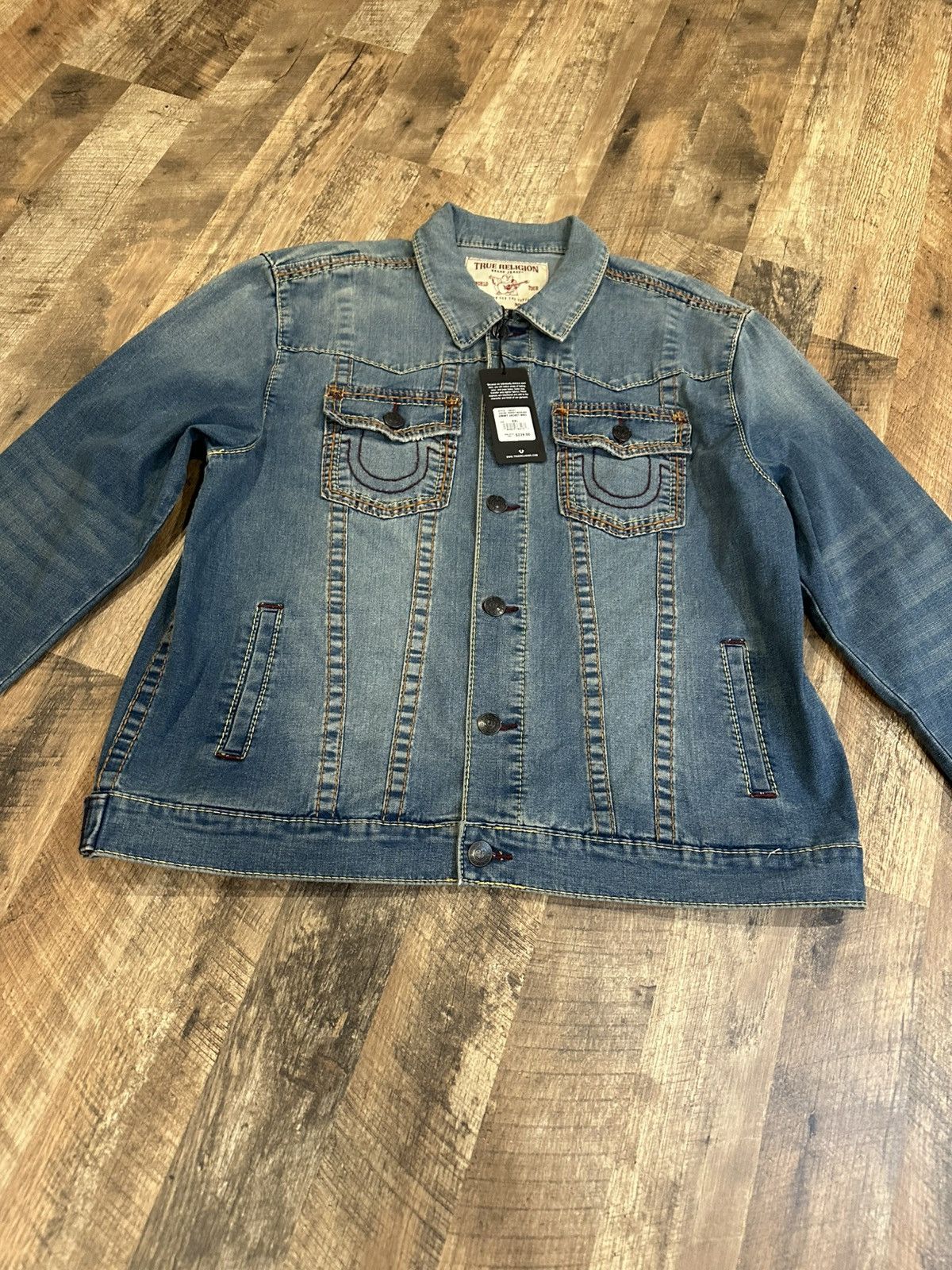 True Religion NEW! True Religion Jimmy Denim Jacket MB3 Big Stitch SZ XXL Size US XXL / EU 58 / 5 - 8 Thumbnail