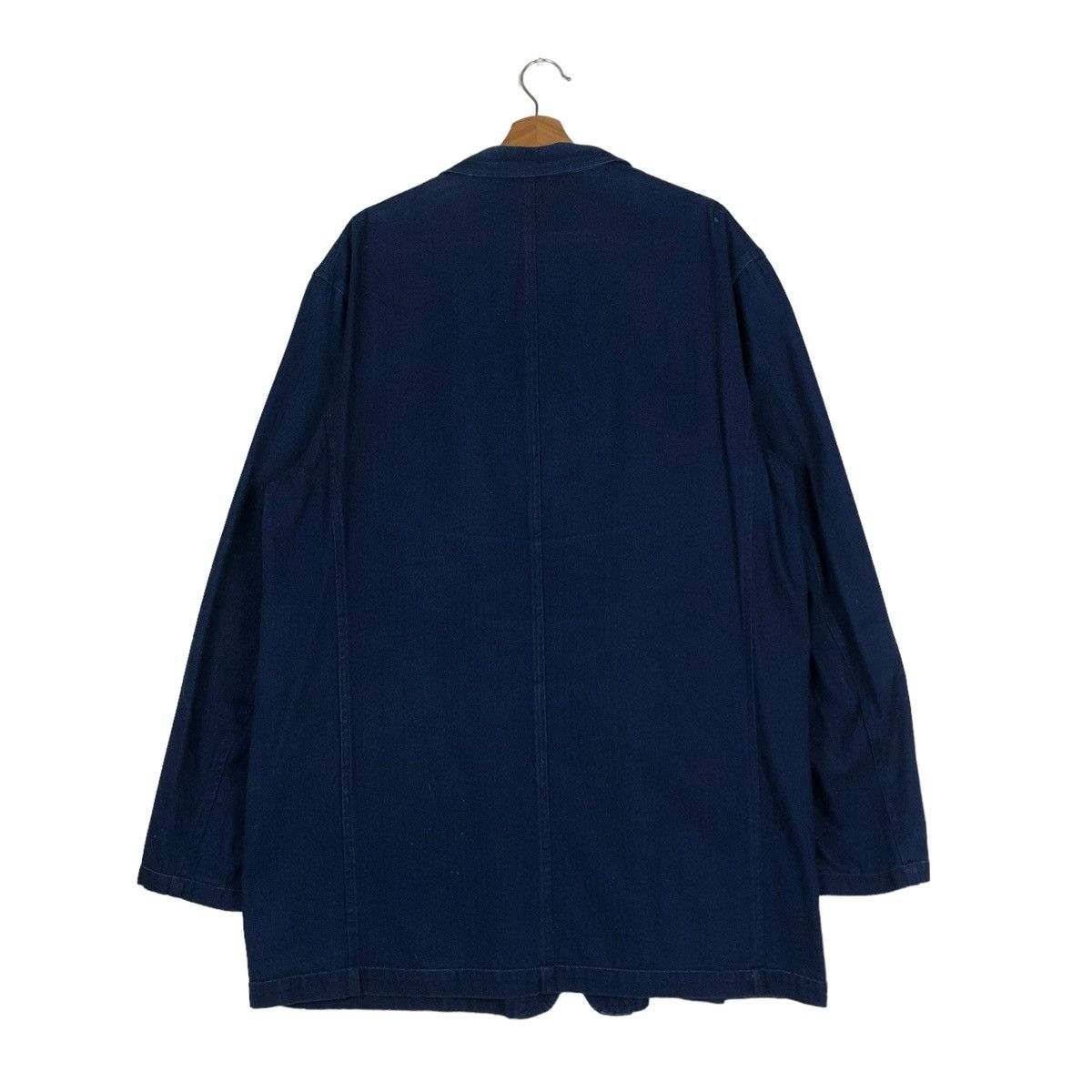 Yohji Yamamoto AUTUMN WINTER 1996 YOHJI YAMAMOTO POUR HOMME DENIM OVERSIZE Size US M / EU 48-50 / 2 - 8 Thumbnail