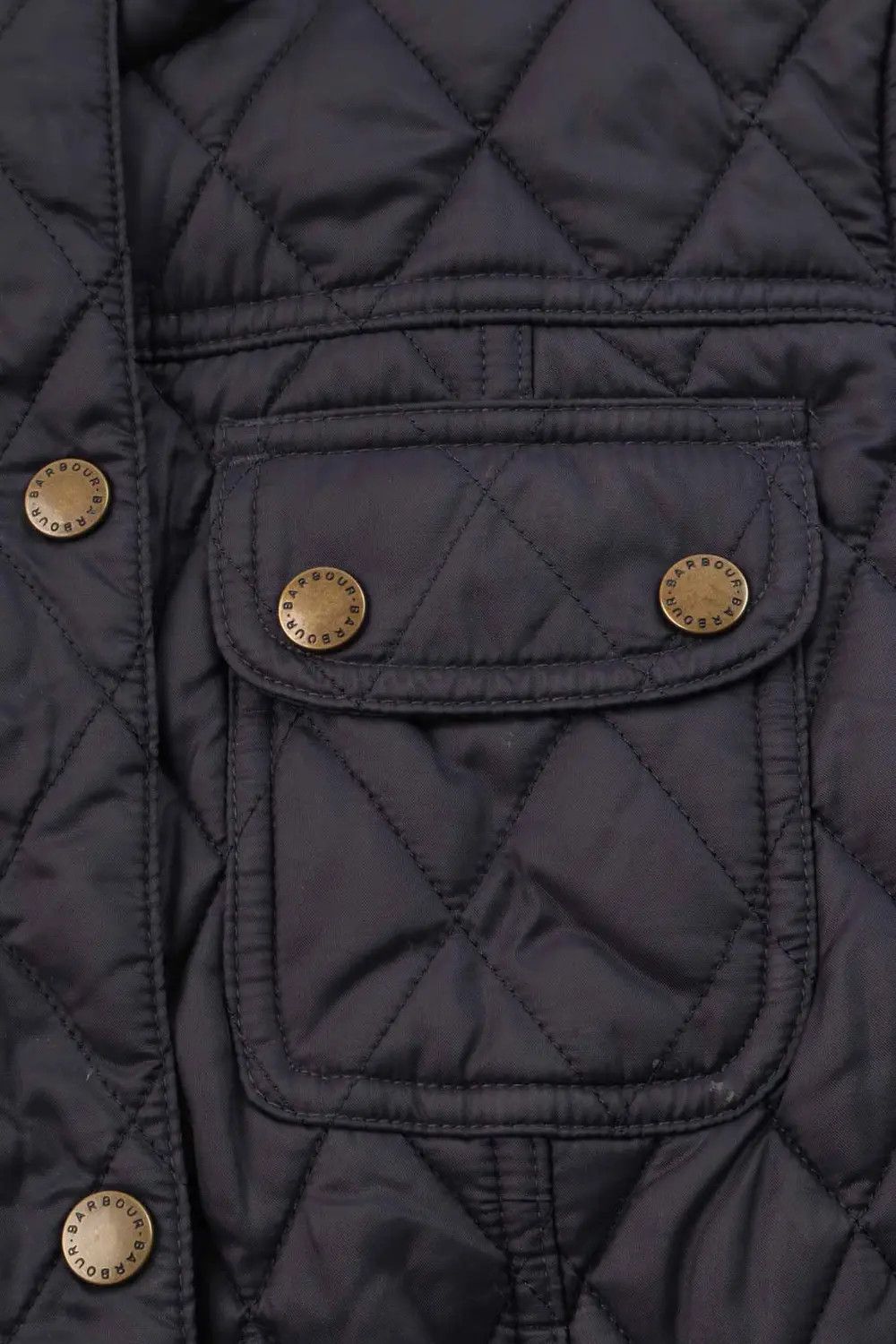 Barbour Women's Barbour Emma Quilt Diamond Padded Jacket Navy Size L Size L / US 10 / IT 46 - 6 Thumbnail
