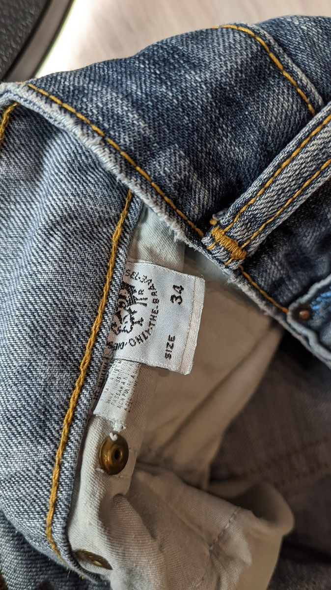 Le Grande Bleu (L.G.B.) Diesel Y2K vintage faded washed denim distressed jeans Size US 32 / EU 48 - 9 Thumbnail