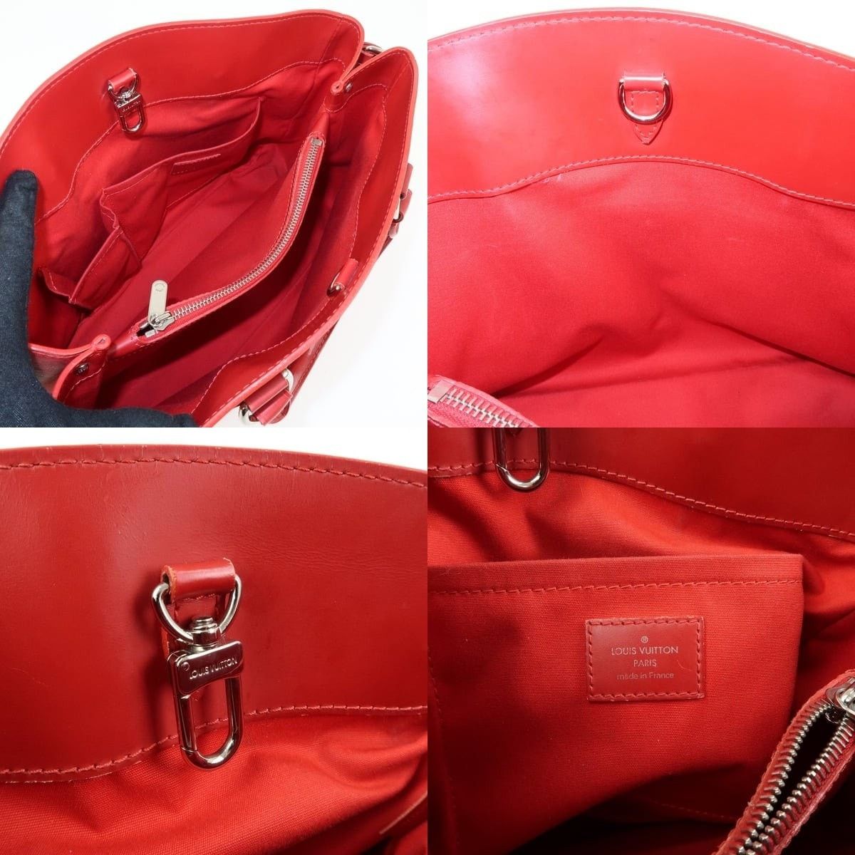 Louis Vuitton Louis Vuitton Epi Passy PM Tote Red Size ONE SIZE - 7 Thumbnail