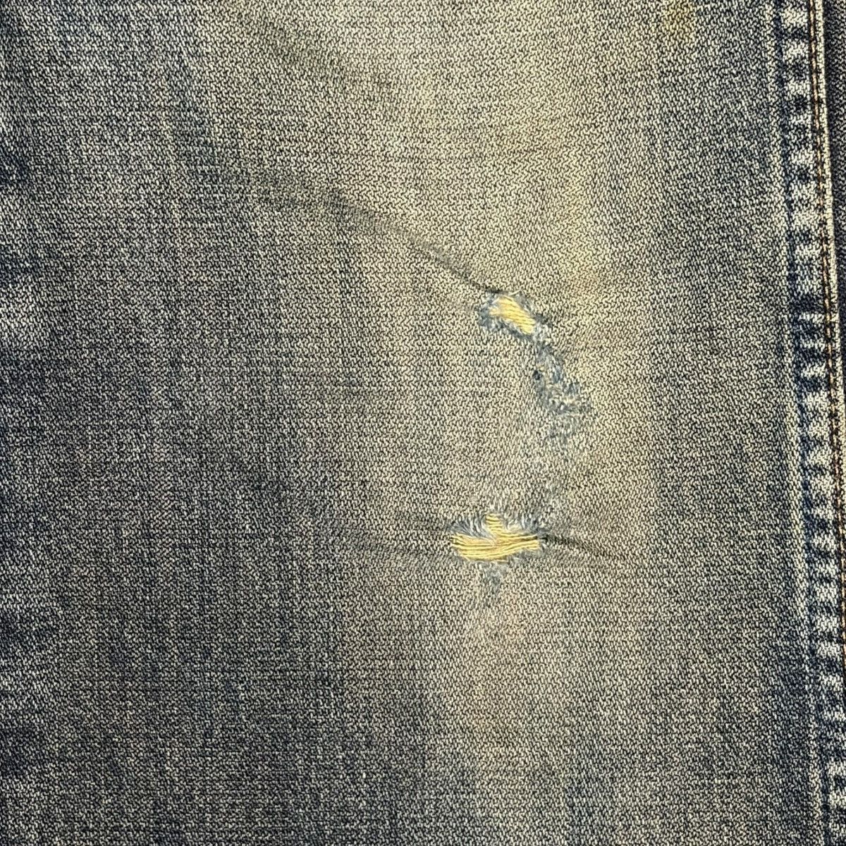 Vintage Wrangler Mud Wash Distressed Flare Jeans