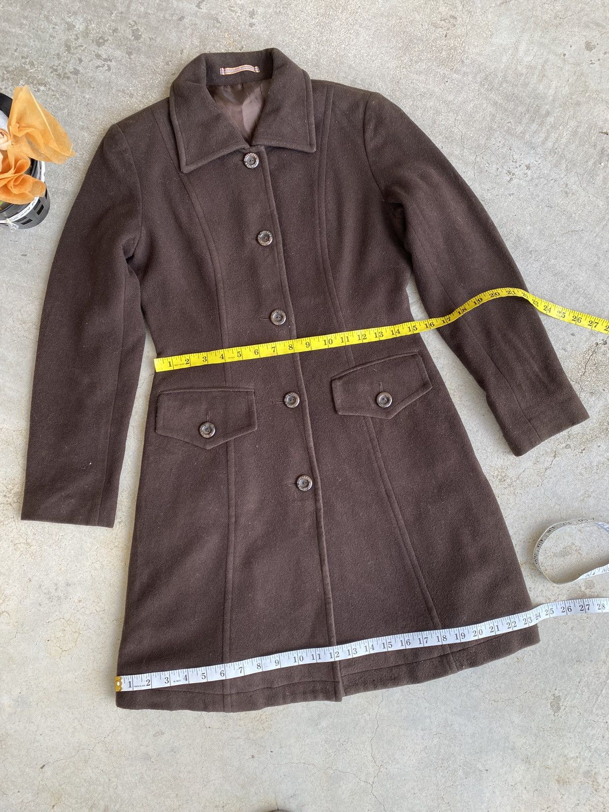 Burberry Burberry Wool Coat Long Jacket Size S / US 4 / IT 40 - 10 Thumbnail