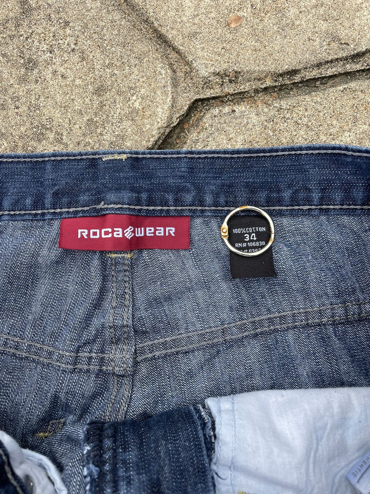 Rocawear Y2K Rocawear Embroidered Rave Pants Size US 34 / EU 50 - 6 Thumbnail