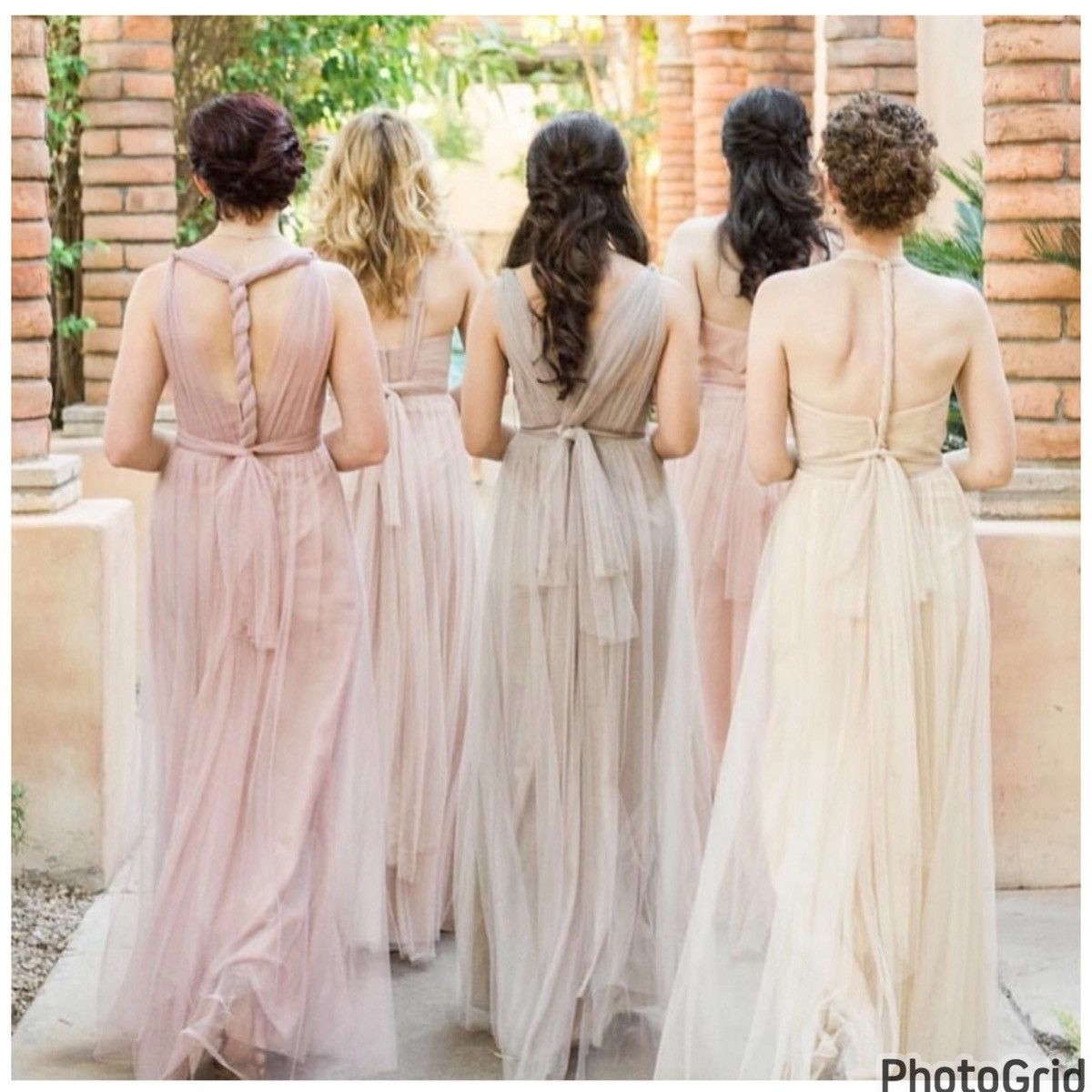 Other Anthropologie BHLDN Jennie Yoo Collection Convertible Gown Size S / US 4 / IT 40 - 8 Thumbnail